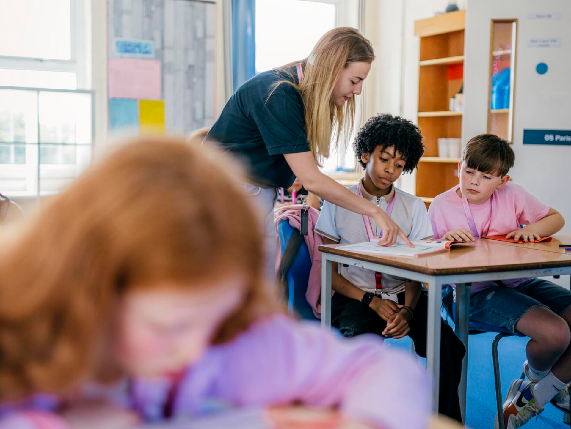 Teacher Teaching　