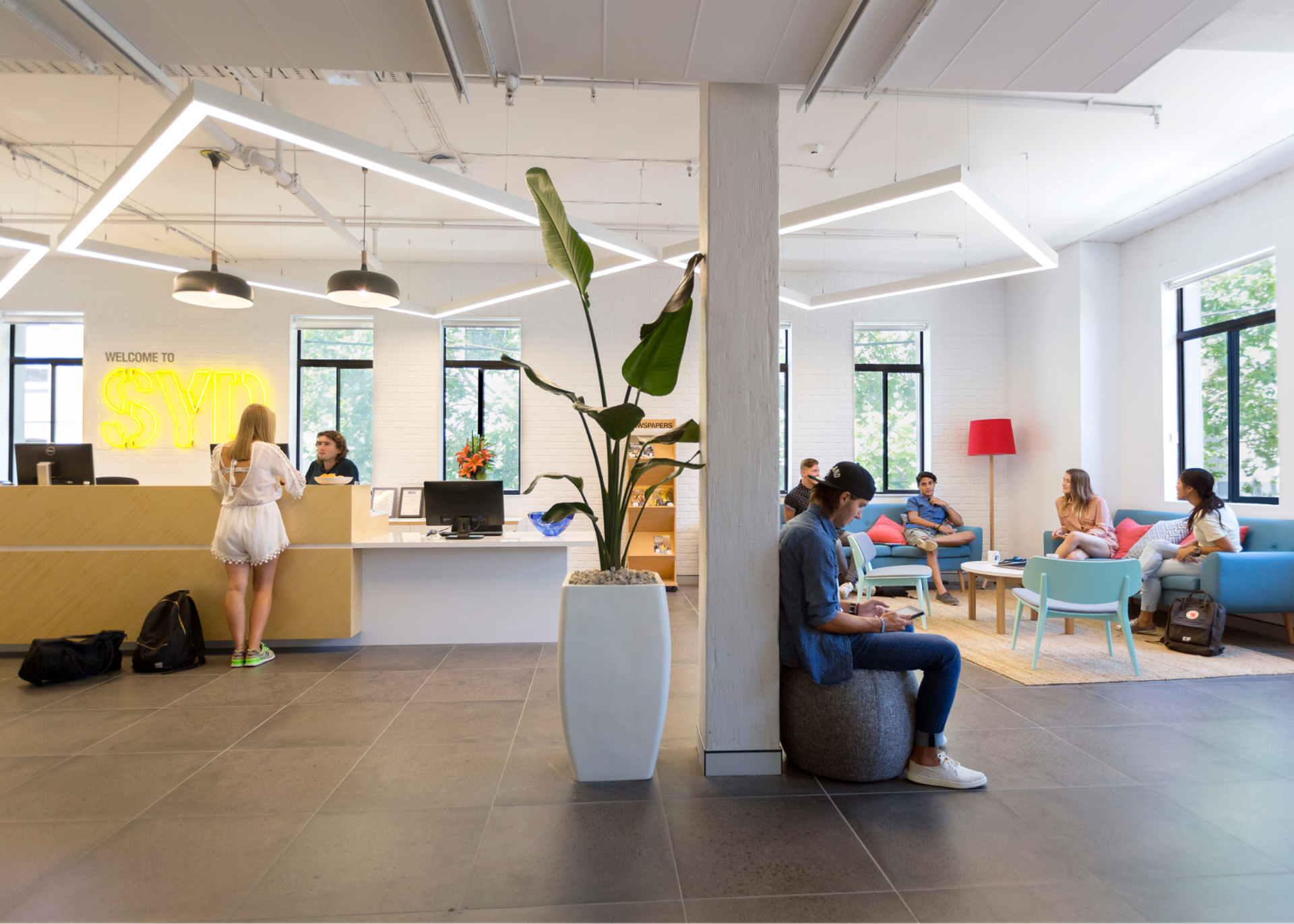 Students In Reception