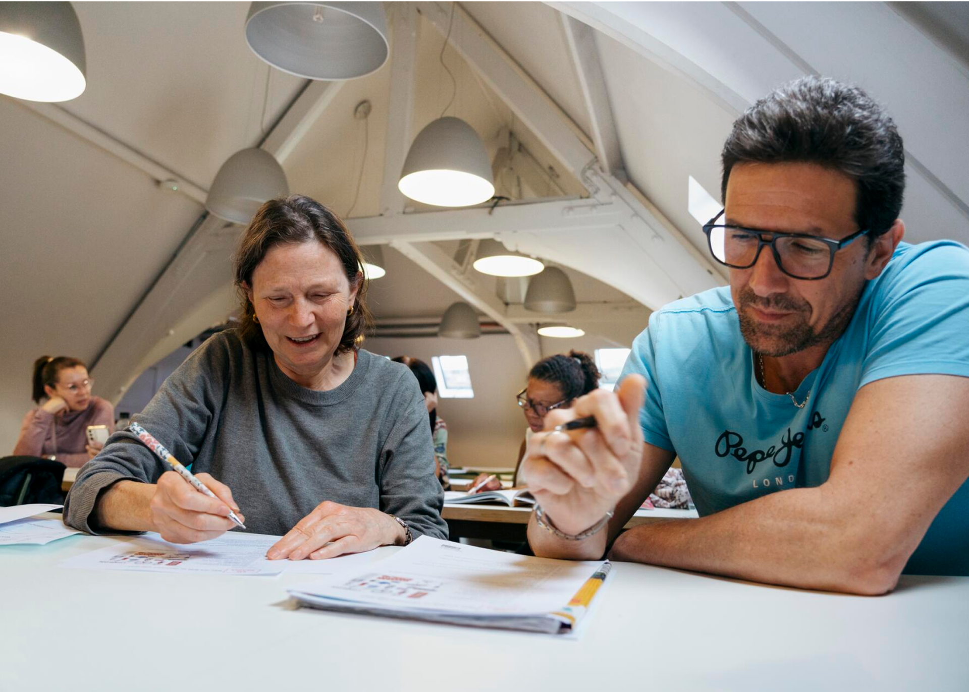 Students Discussing