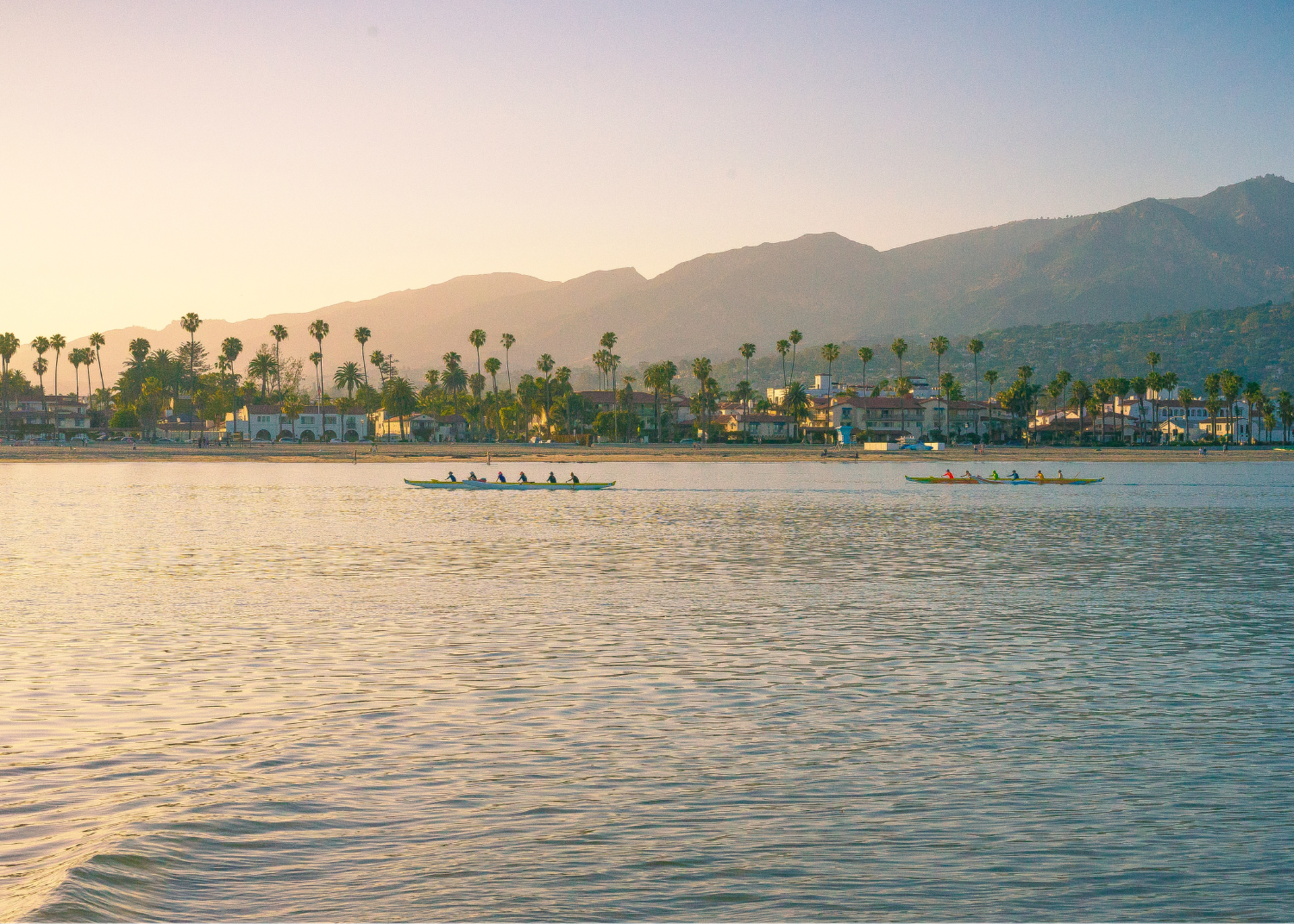 Bord de mer de Santa Barbara