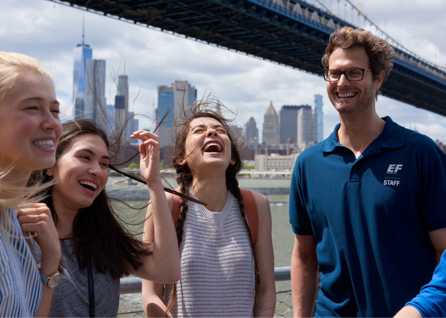 Students Laughing