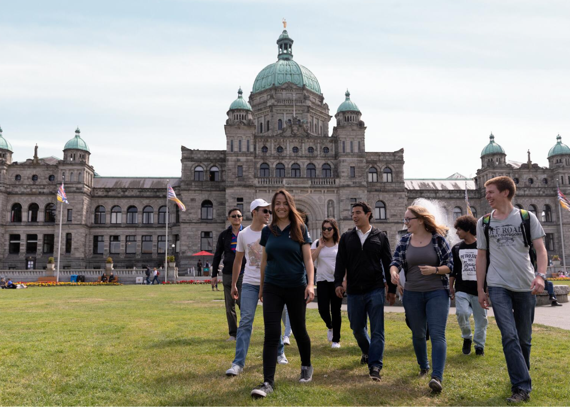 Students Sightseeing