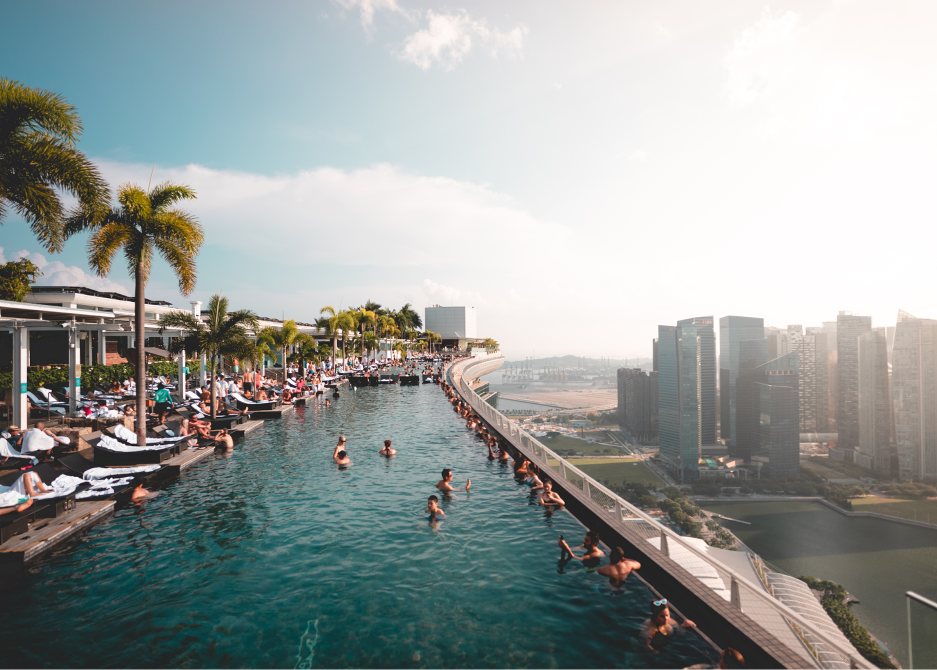 Marina Bay Sands Pool Area