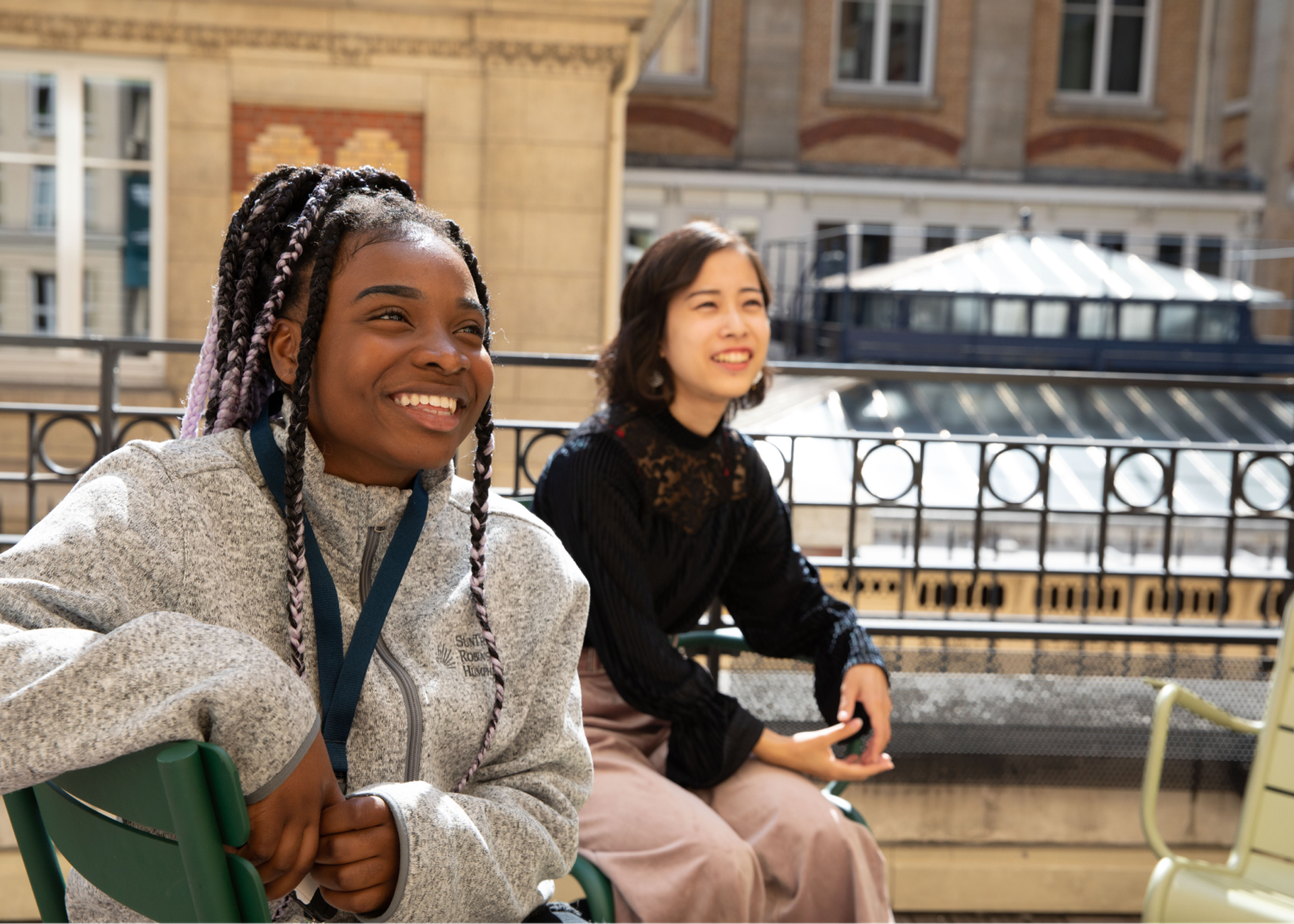 Students Smiling