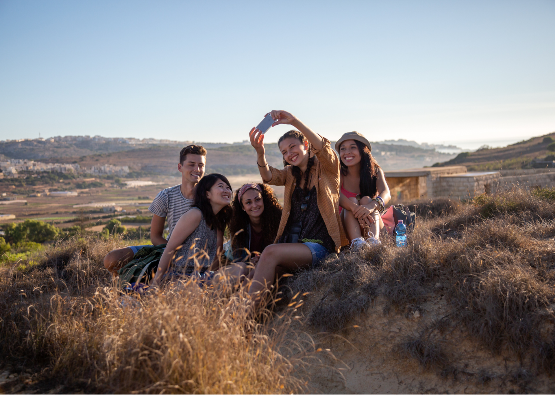 Students Taking Picture