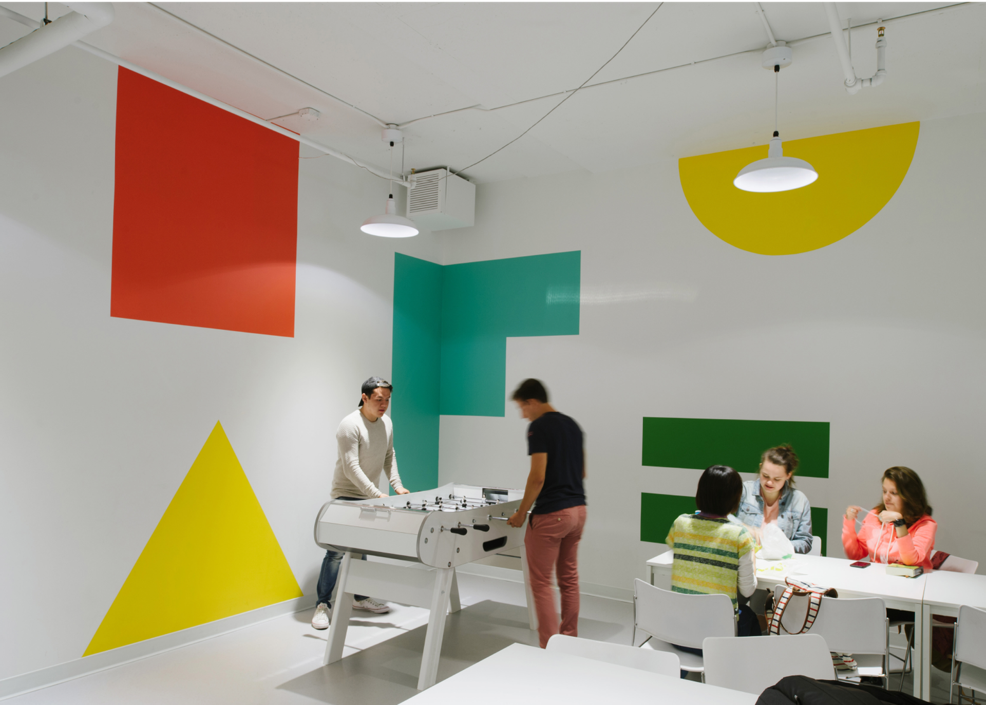 Students In Lounge