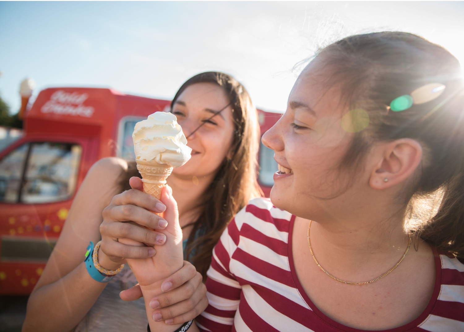 Students Having Icecream
