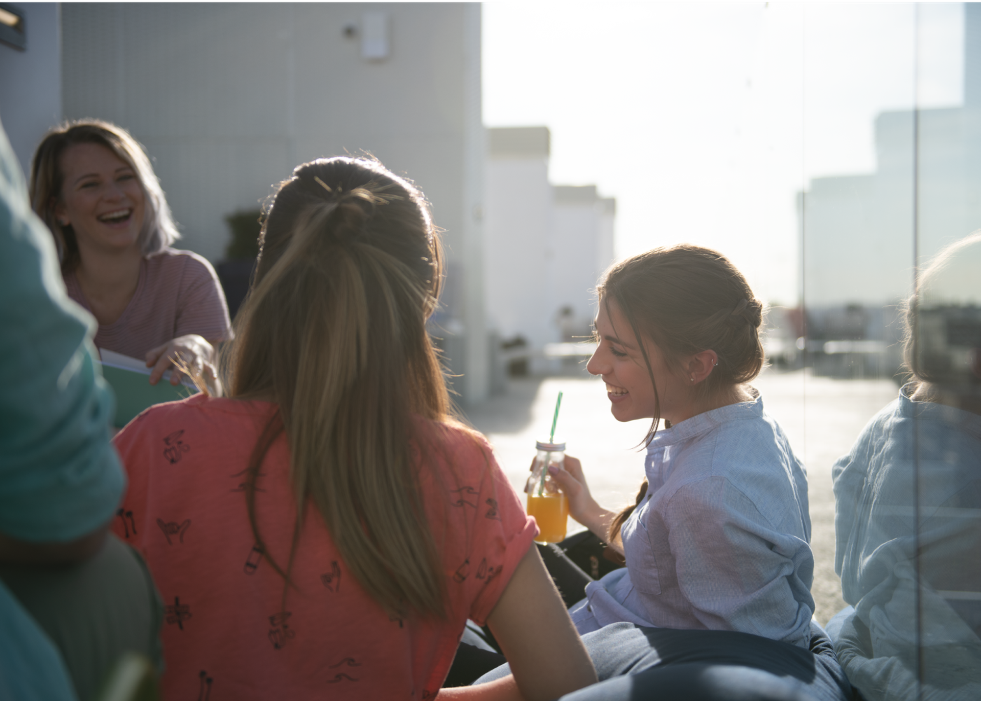 Students Talking
