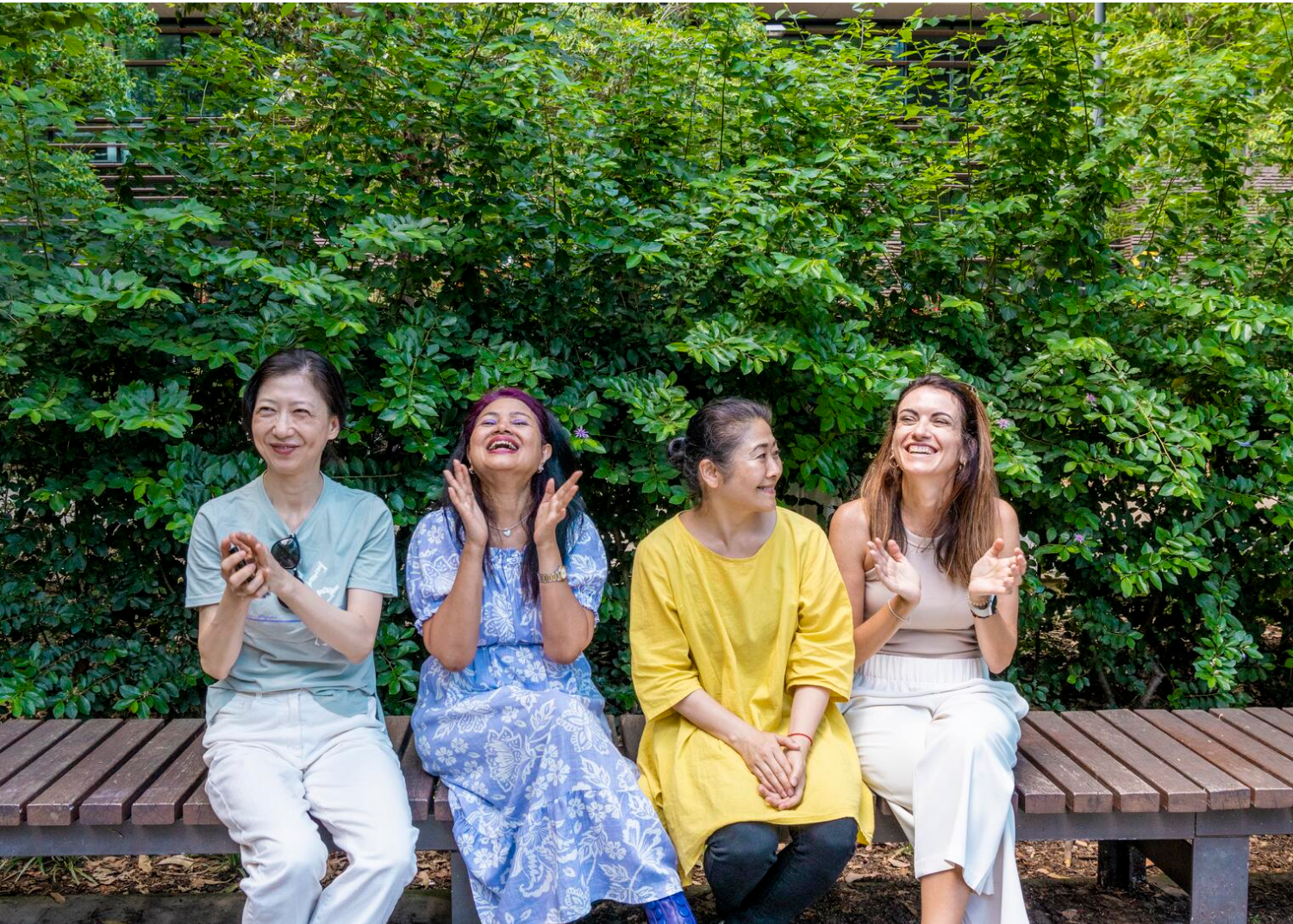 Students Laughing