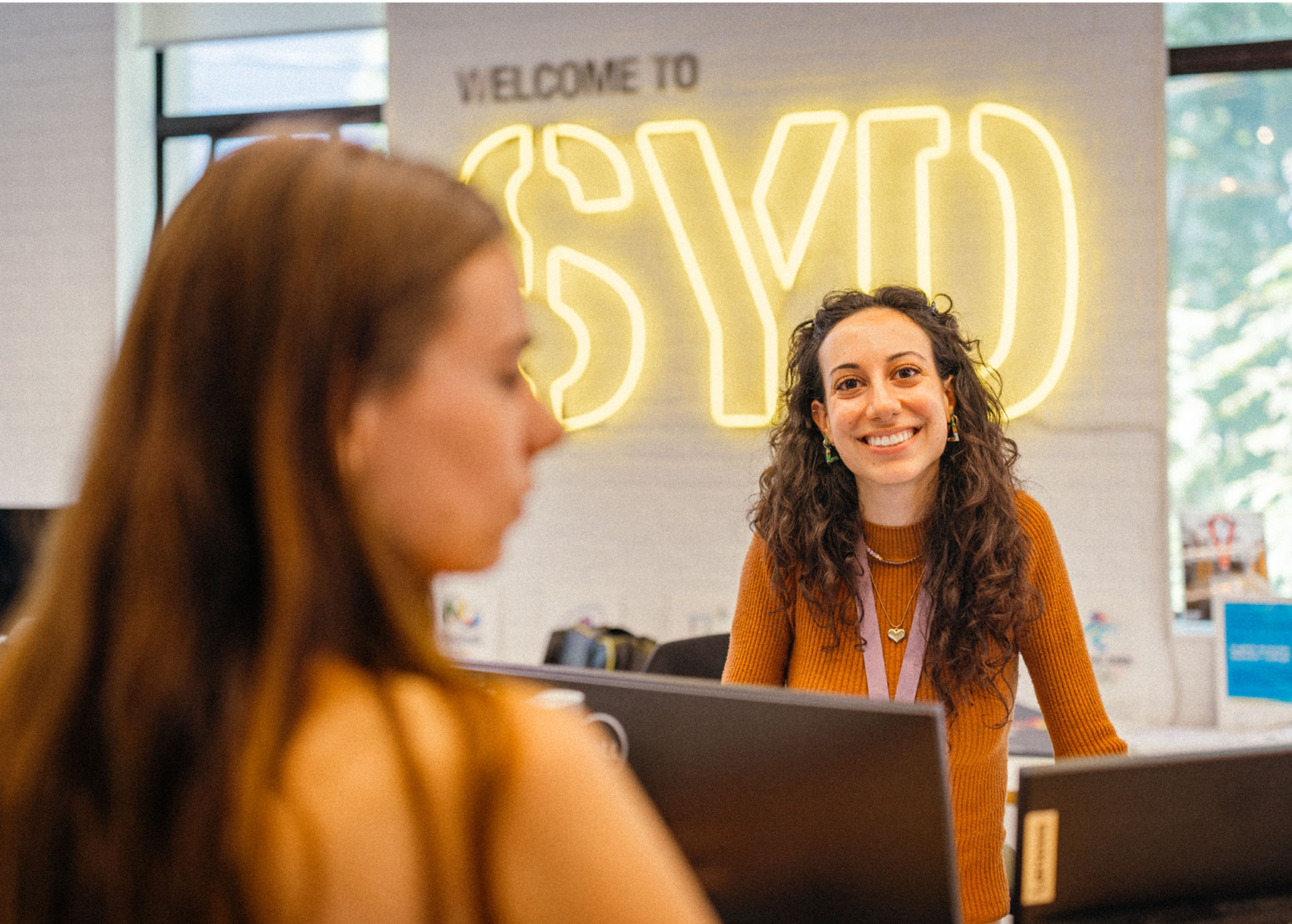 Students In Reception