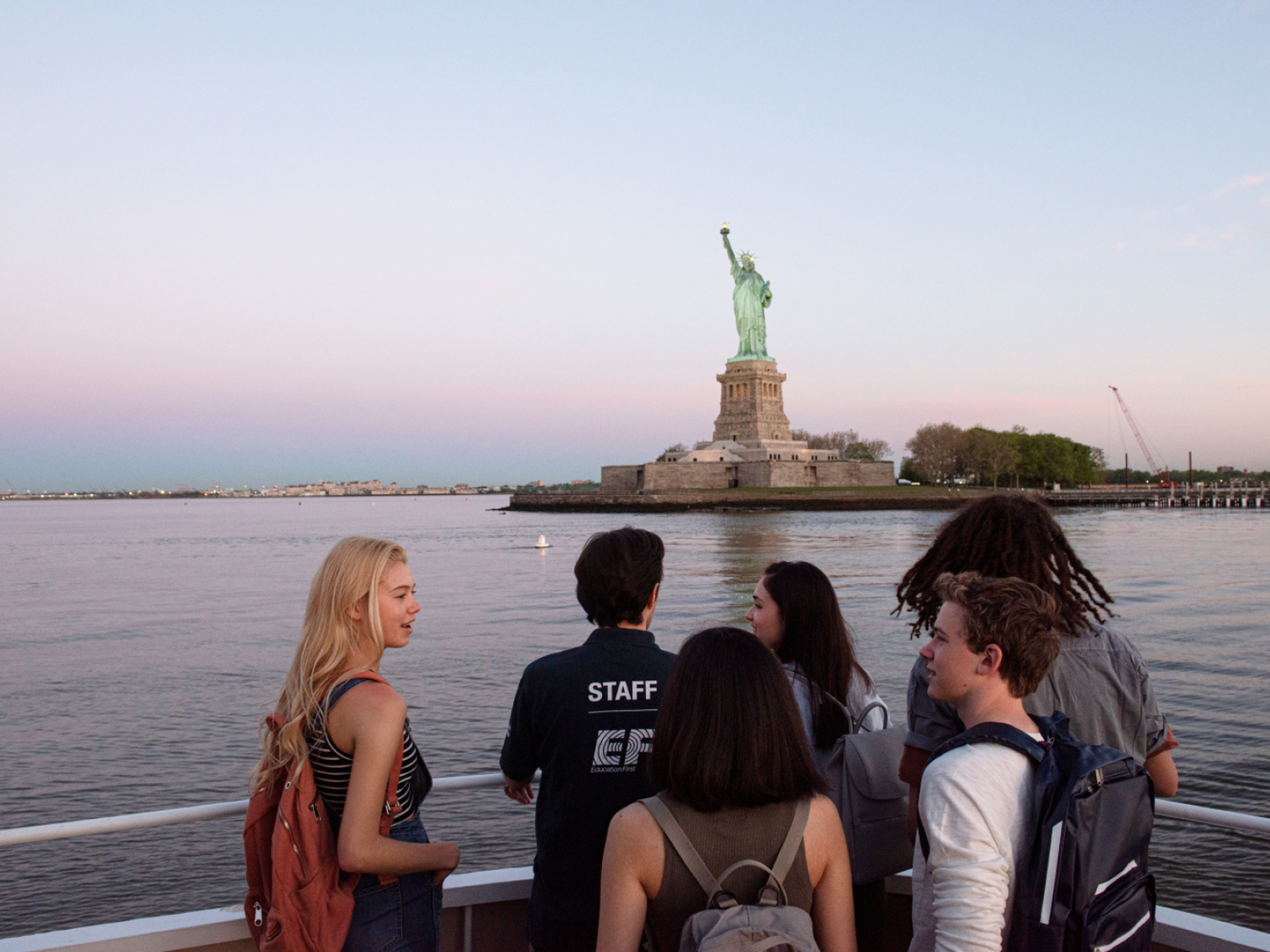 Sightseeing at Liberty