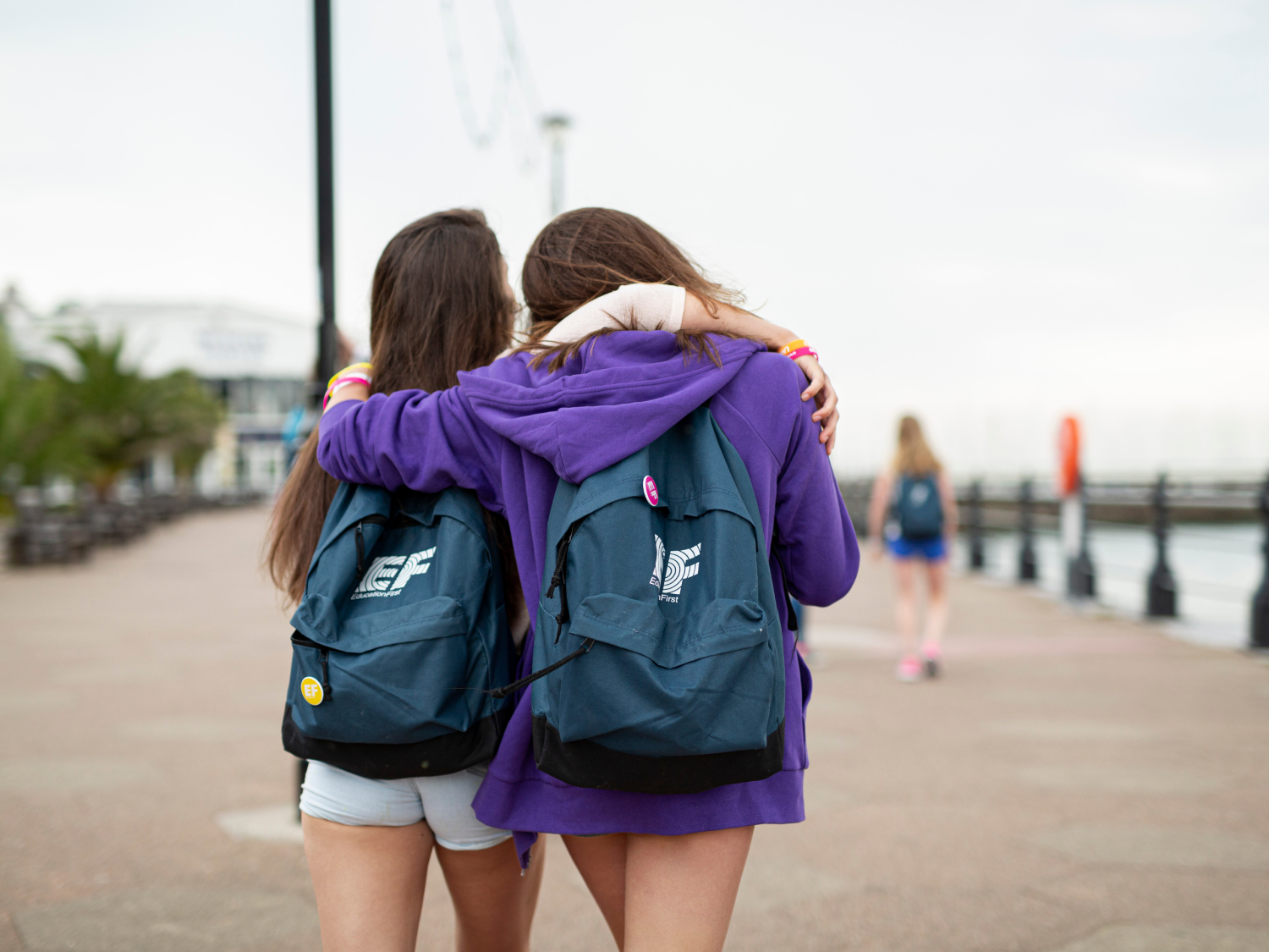Students Walking