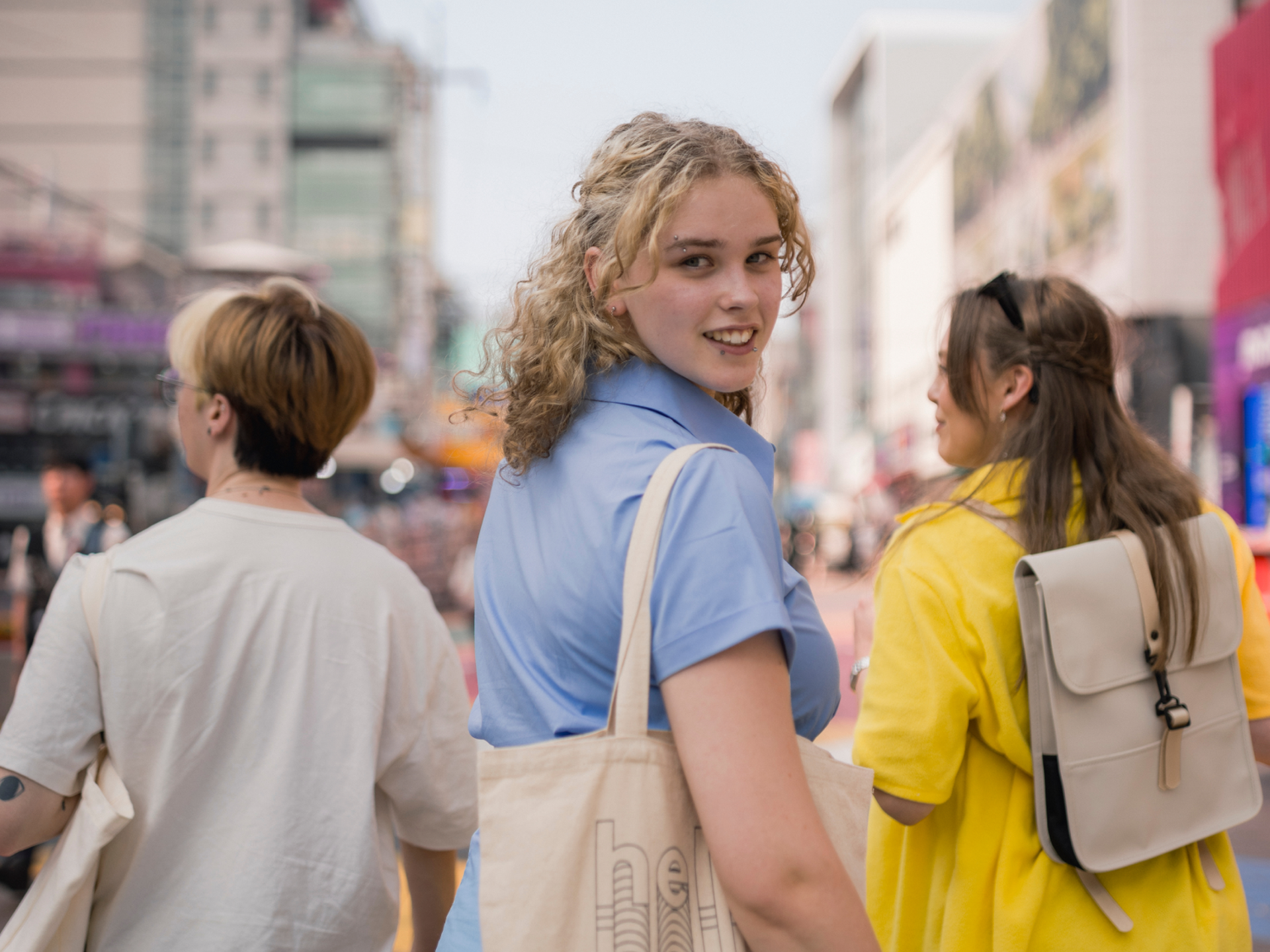 Student In Seoul Street