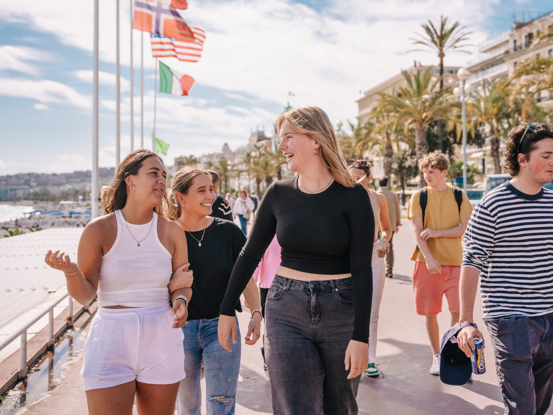 Students Talking