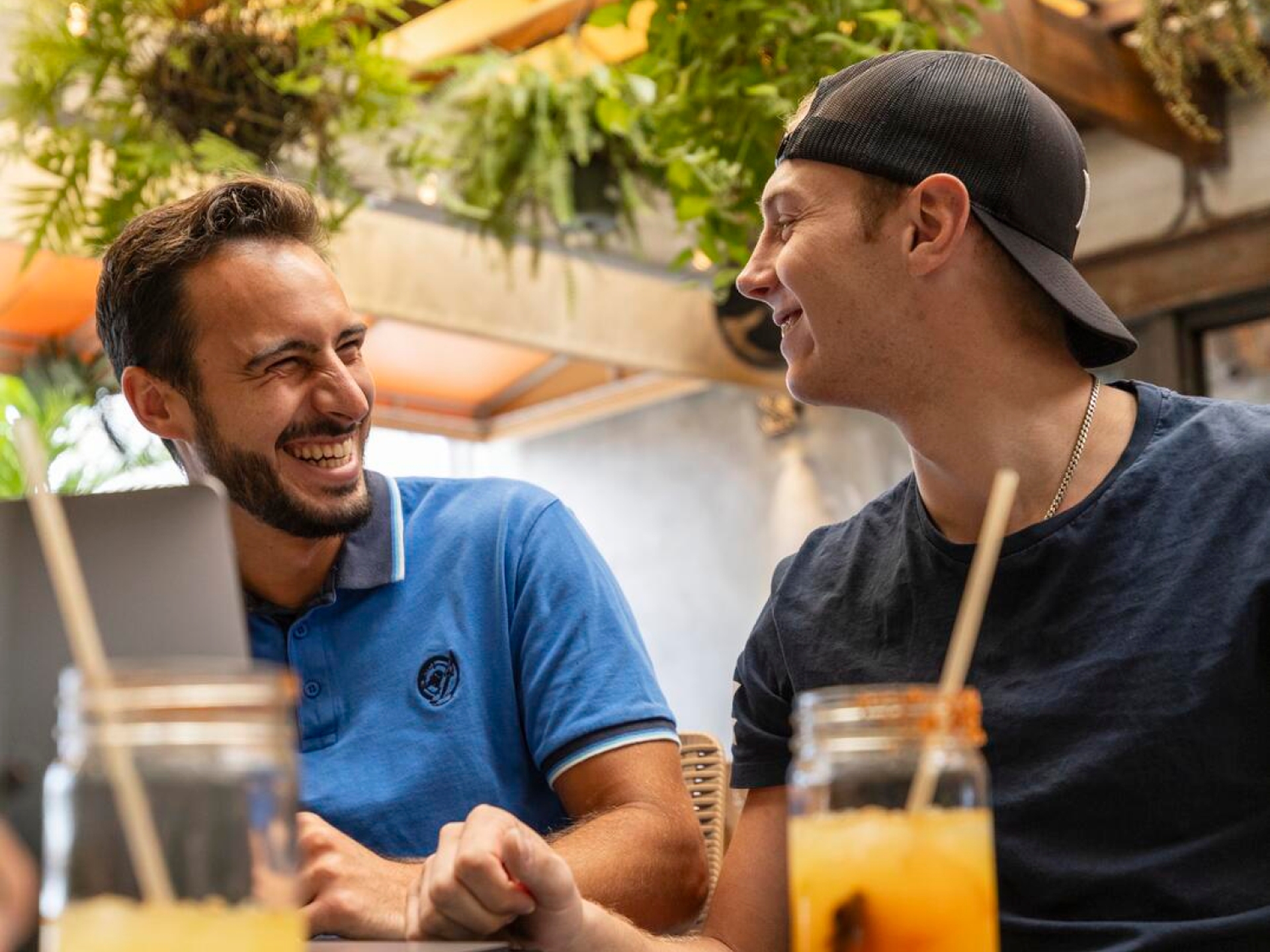 Students In Cafe