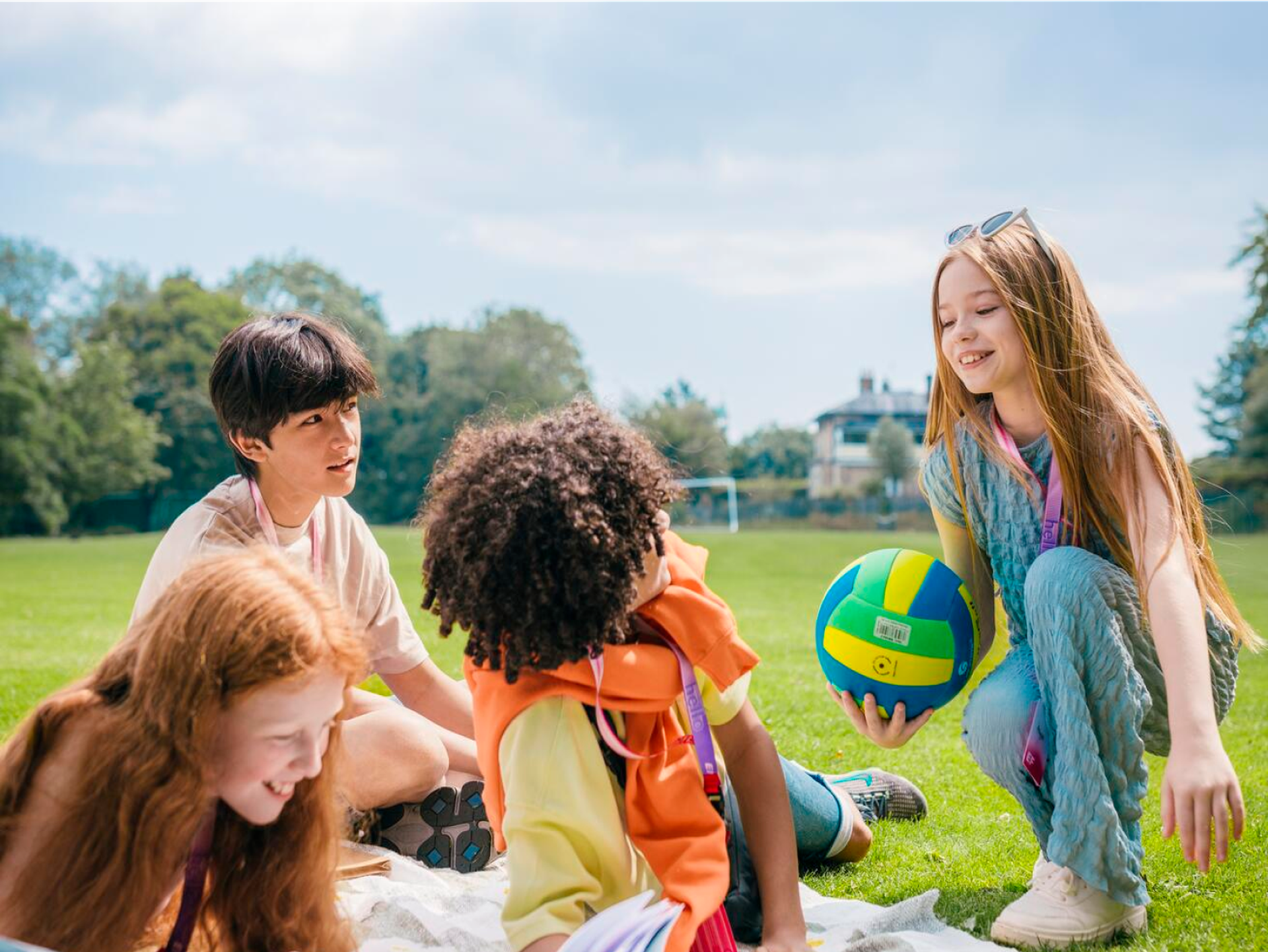 Students Hanging out