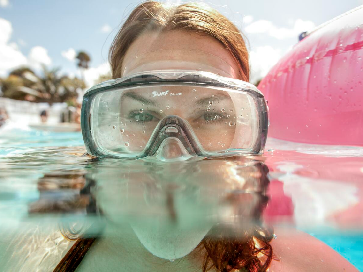 Student In Pool