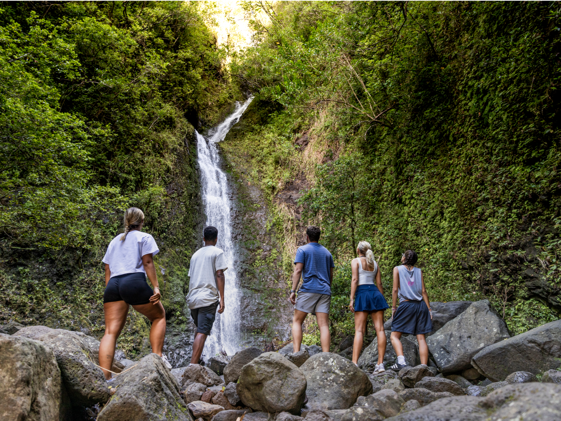 Students Hiking