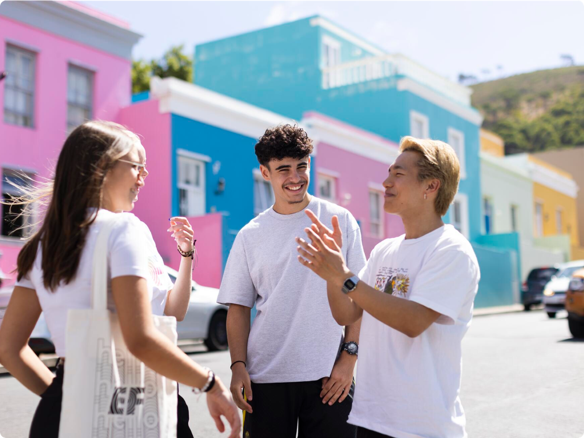 Students Talking