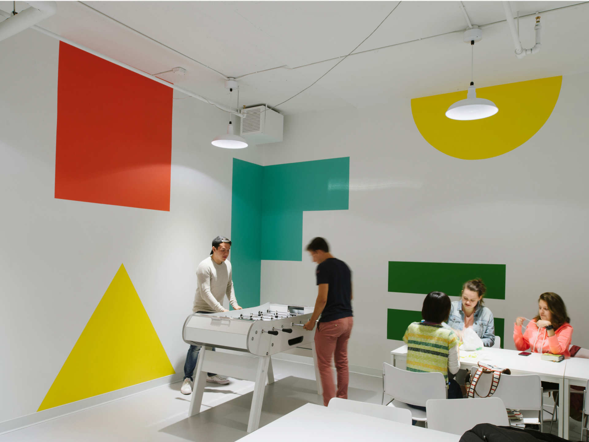 Students In Lounge