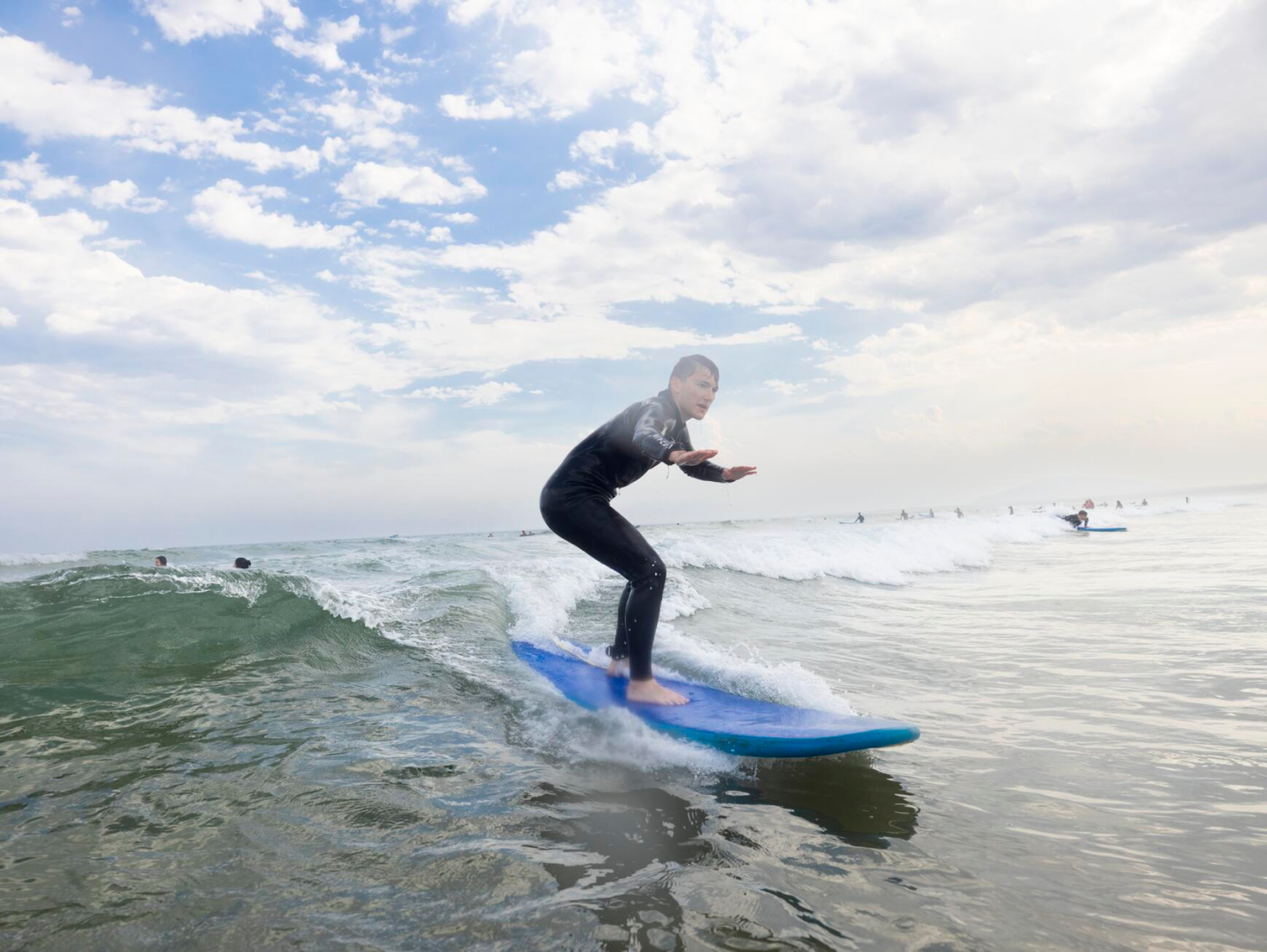 Student Surfing