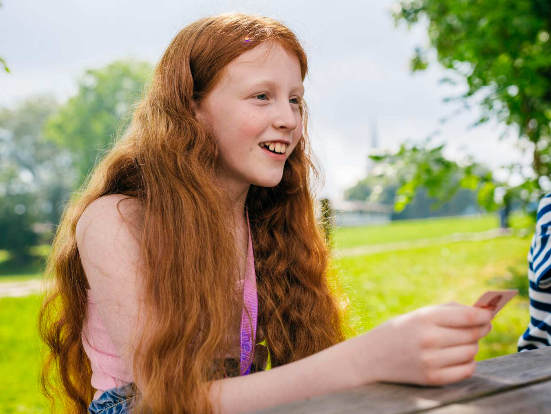 Studenci na świeżym powietrzu