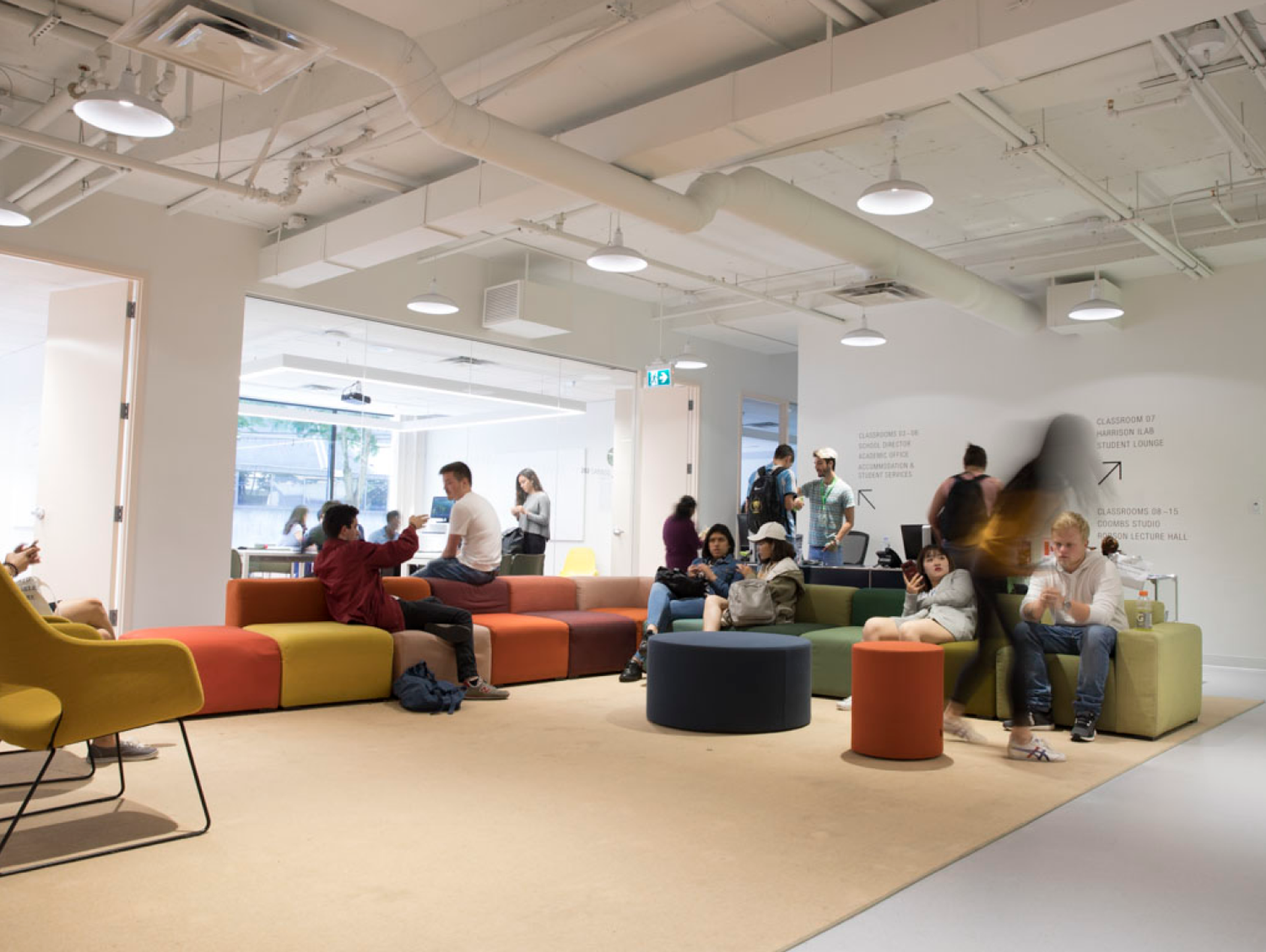 Students In Lounge