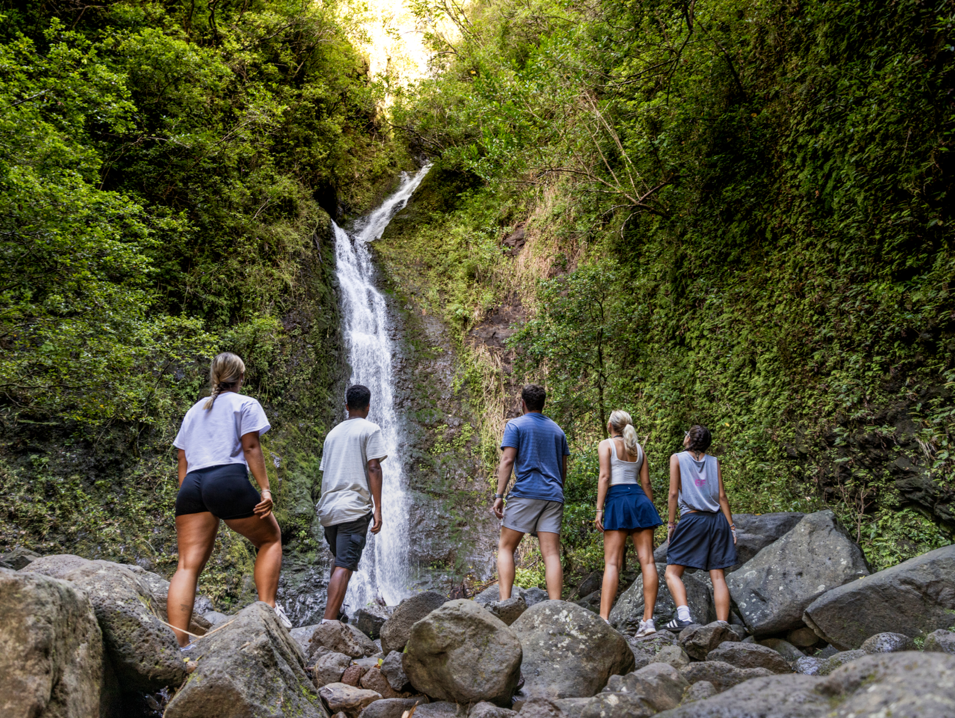 Students Hiking