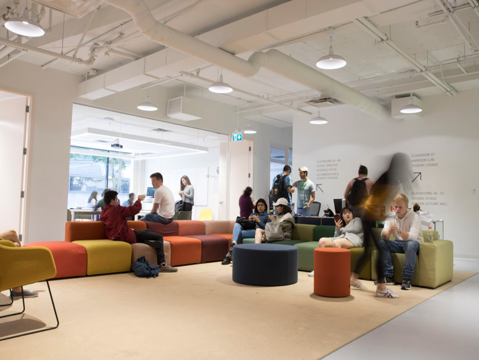 Students In Lounge
