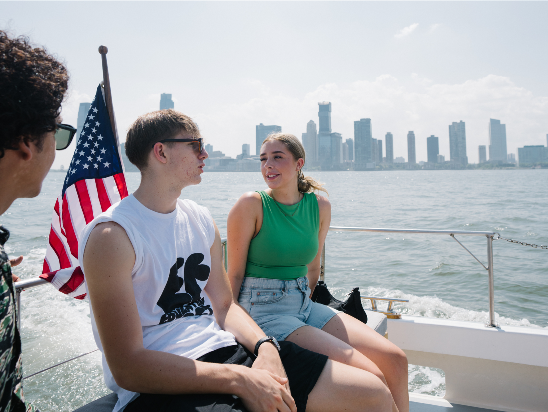 Students on Yatch