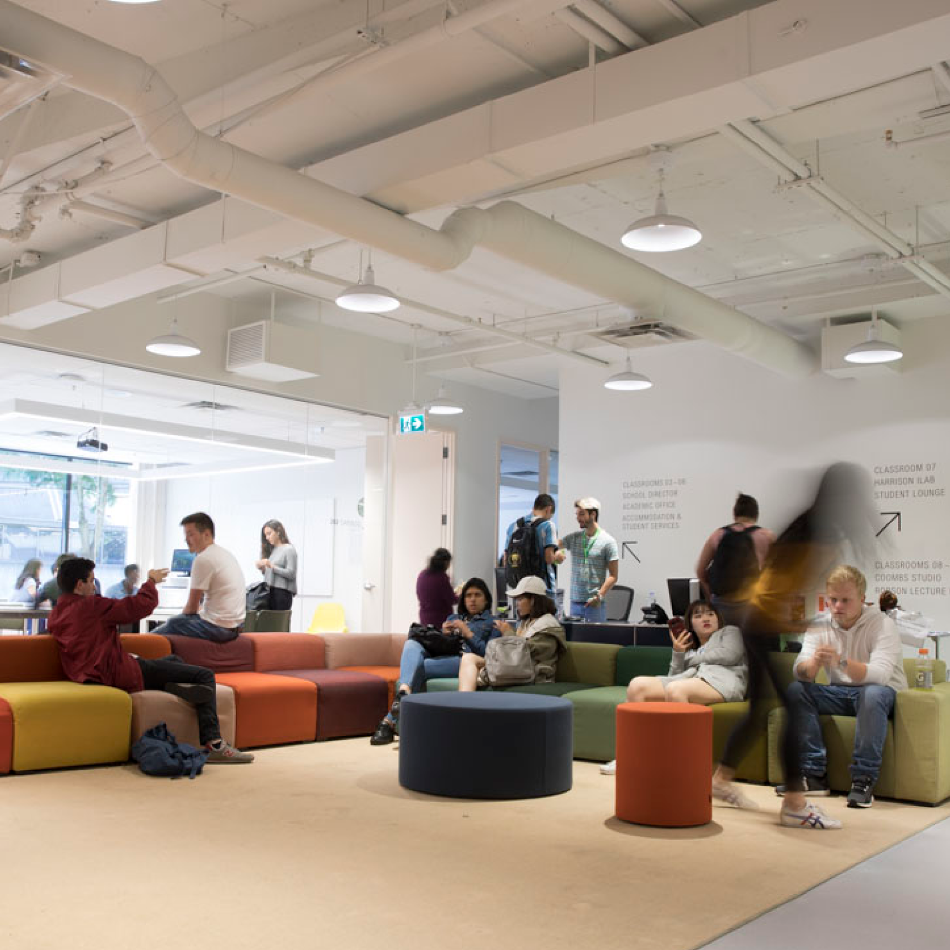 Students In Lounge