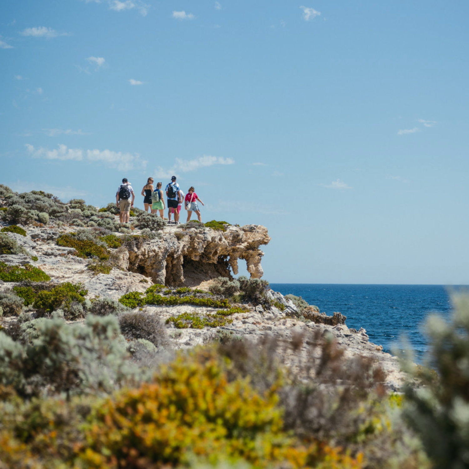 Students Hiking