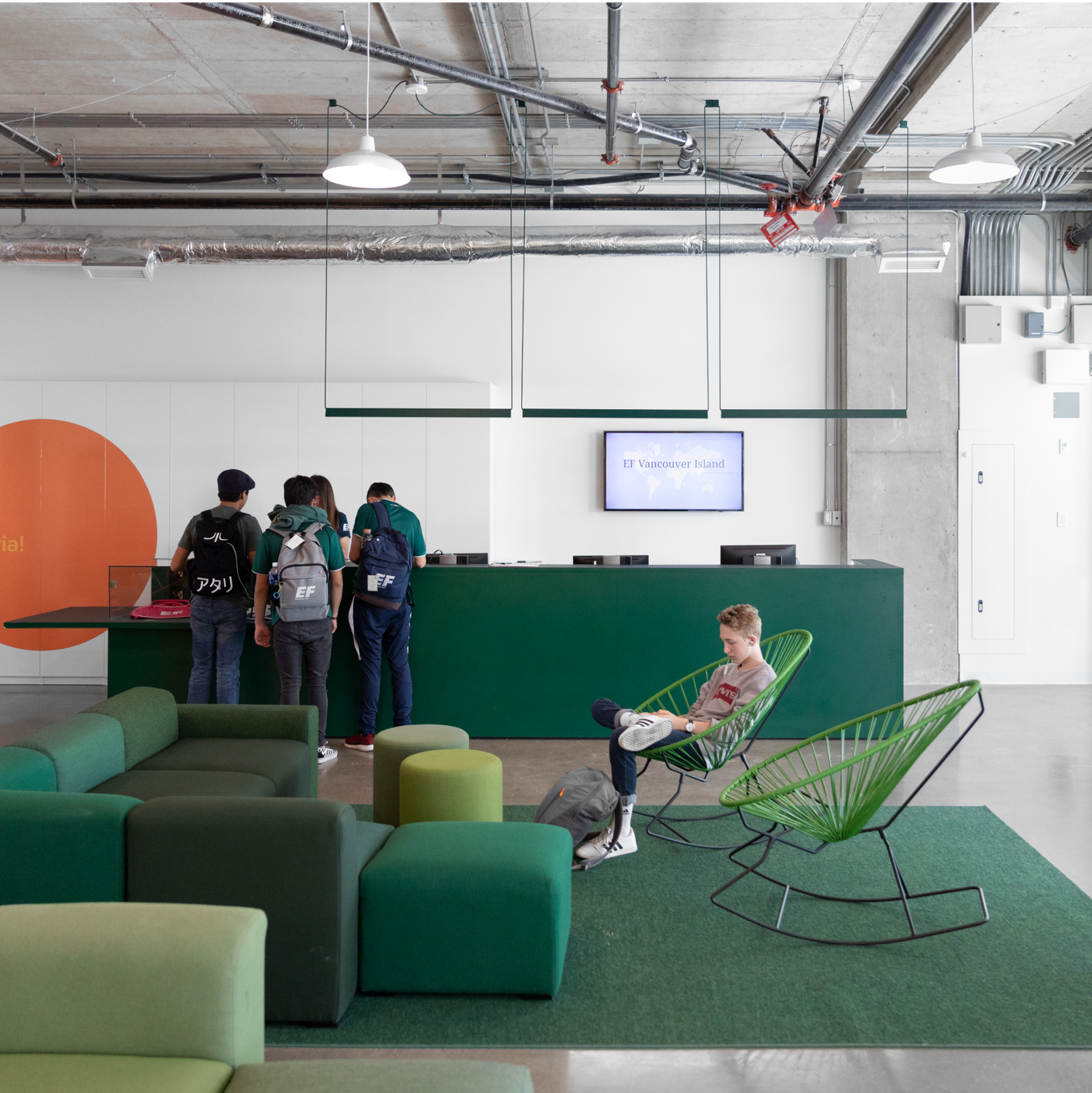 Students In Reception