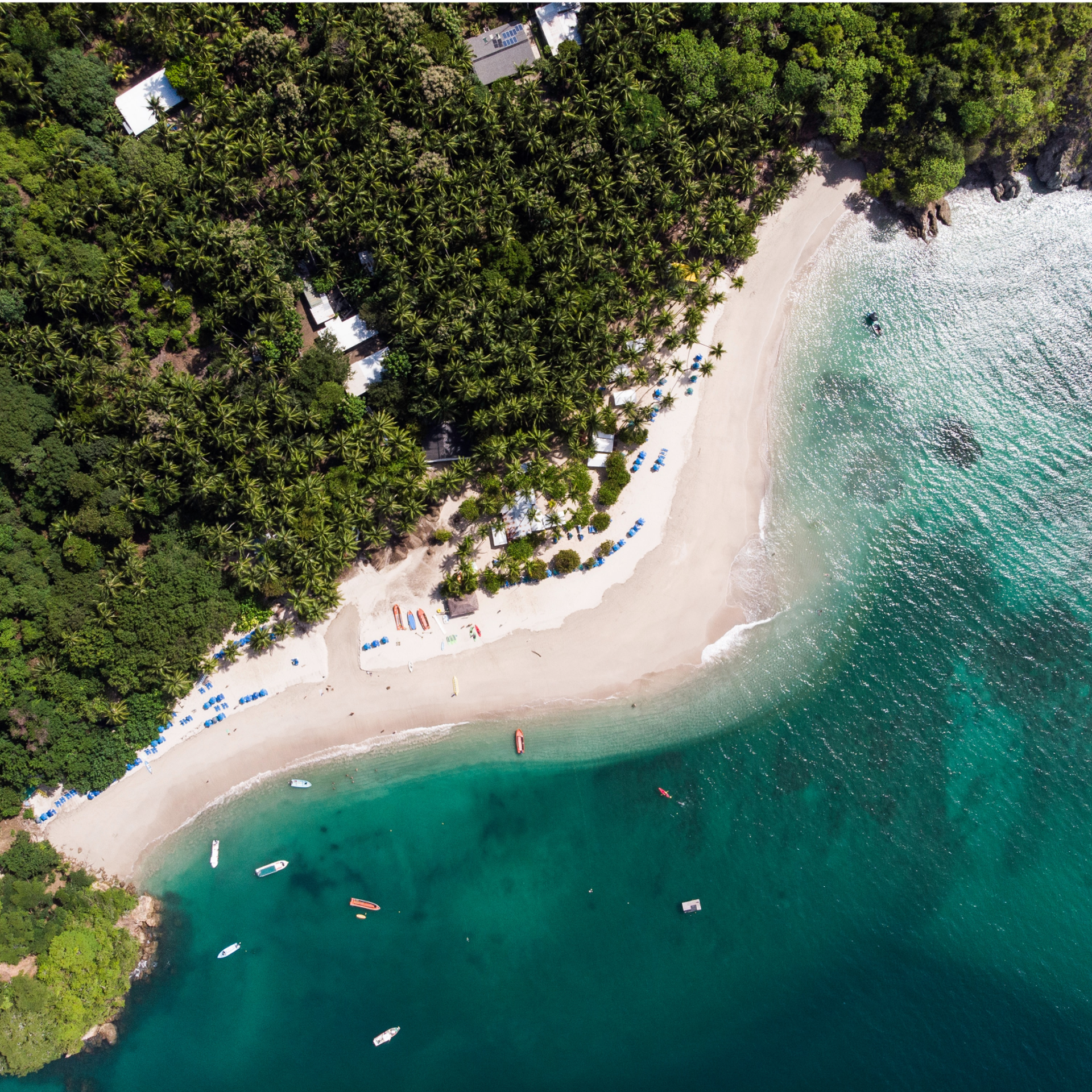 Beach Aerial View