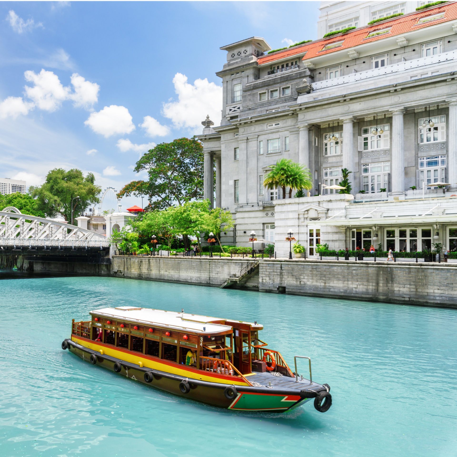 Crucero por el río Singapur