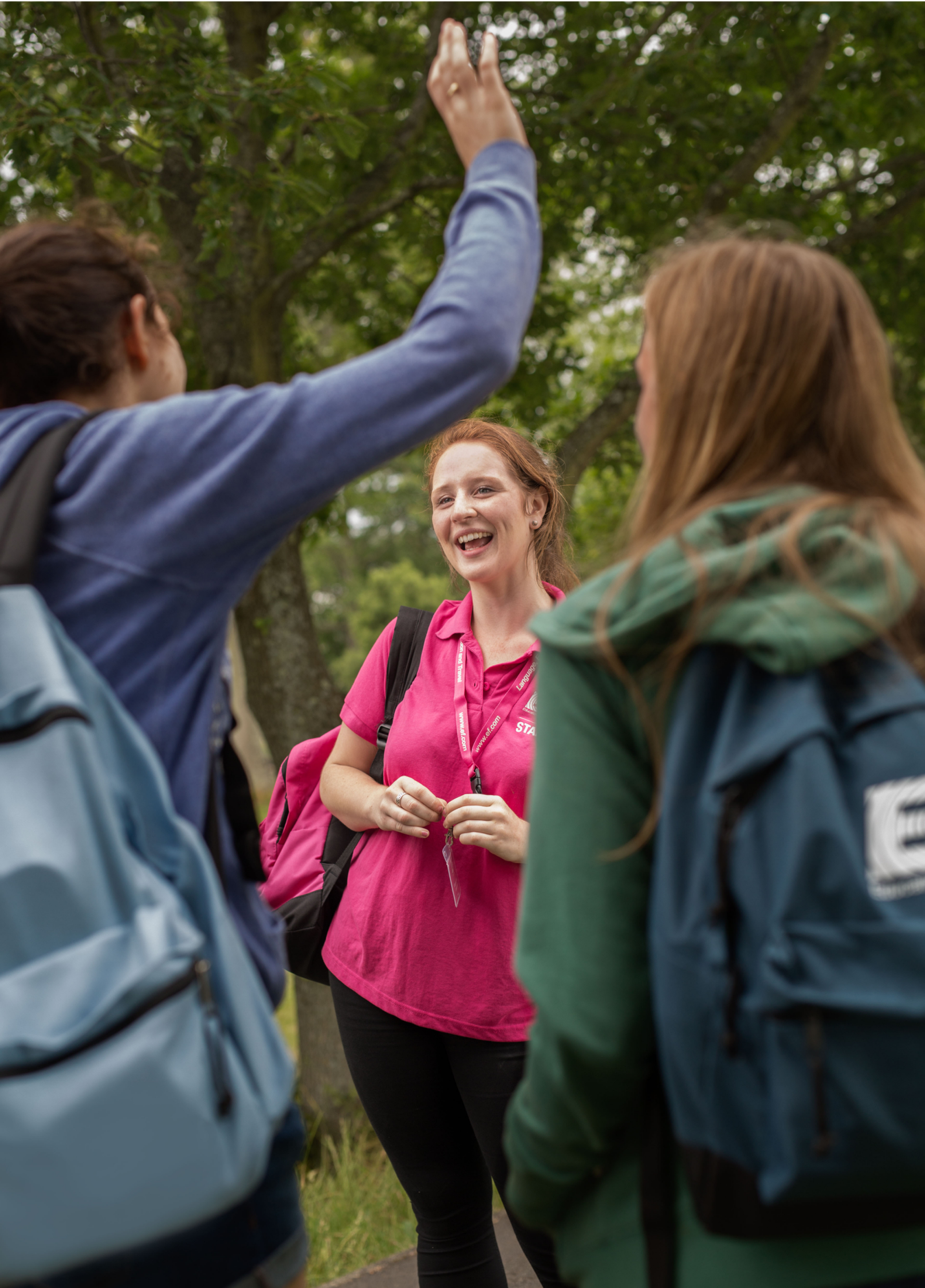 EF Leader With Student