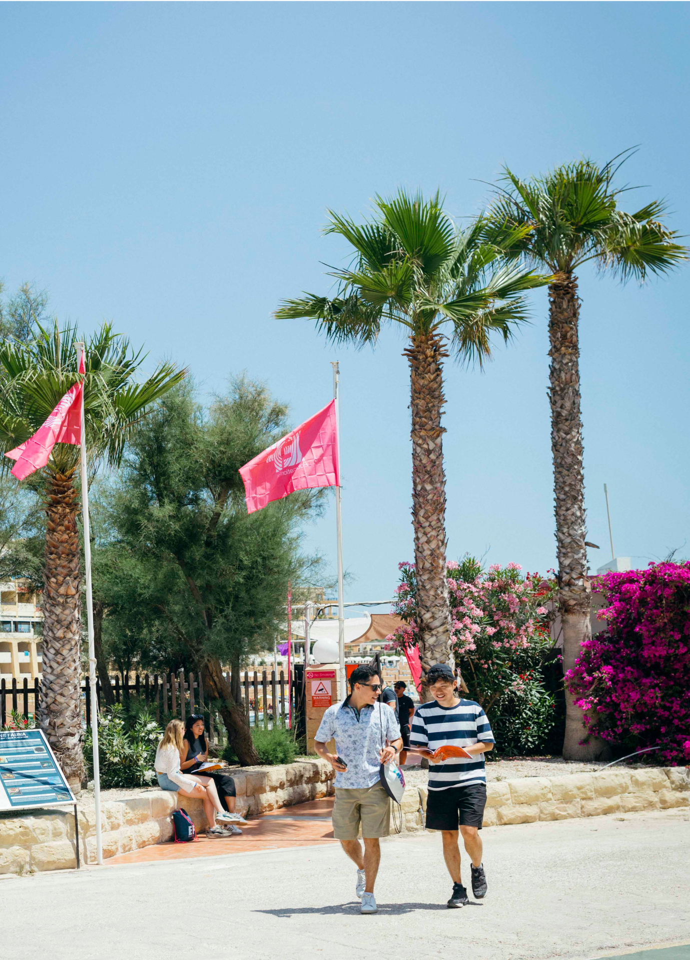 Students Walking