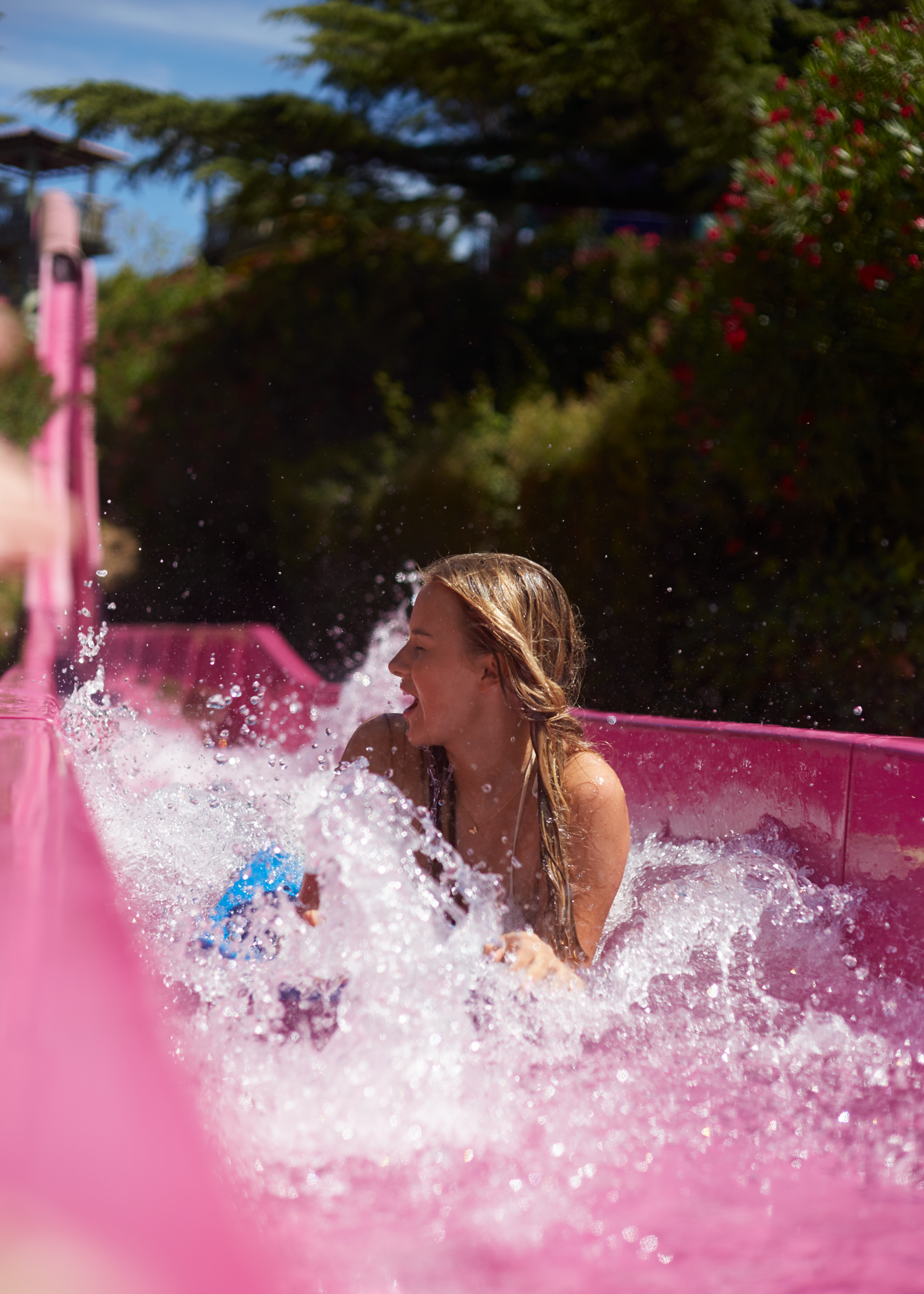 Students In Amusement Park
