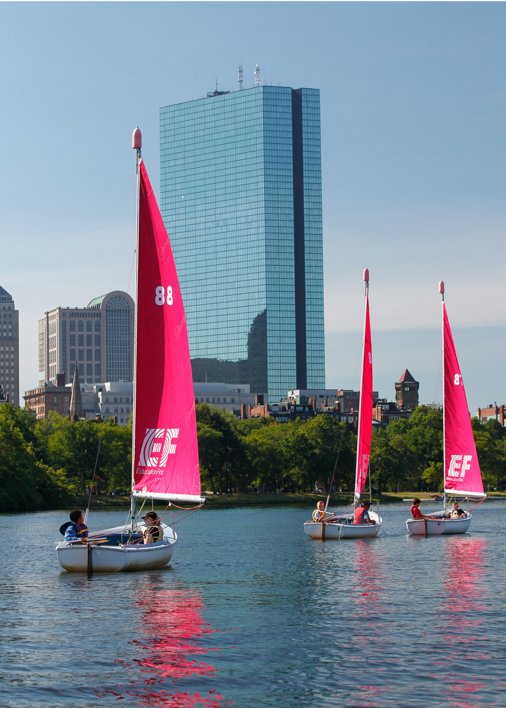 Students Enjoying Boat ride