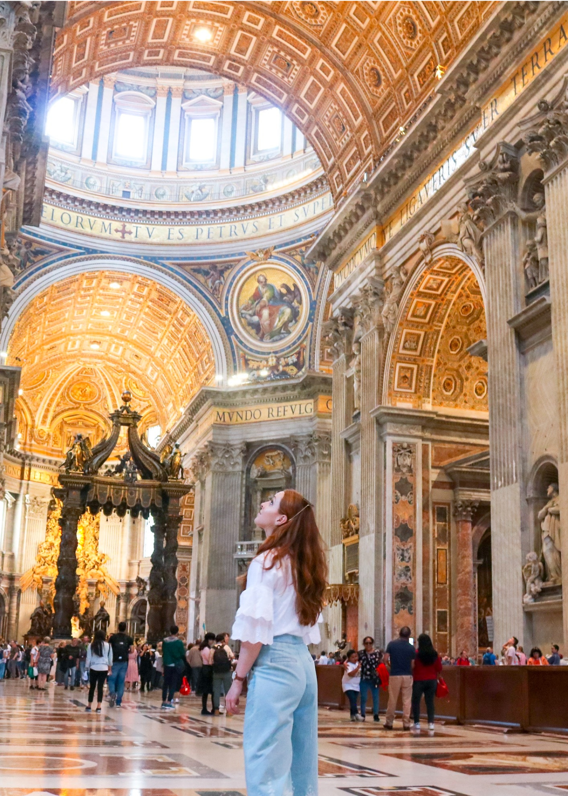 Students Sightseeing Citta Del Vaticano