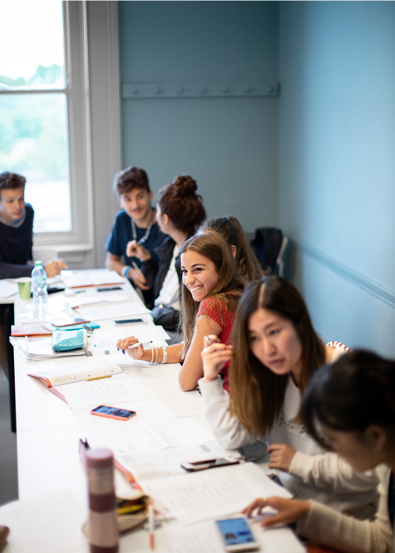 Élèves en classe