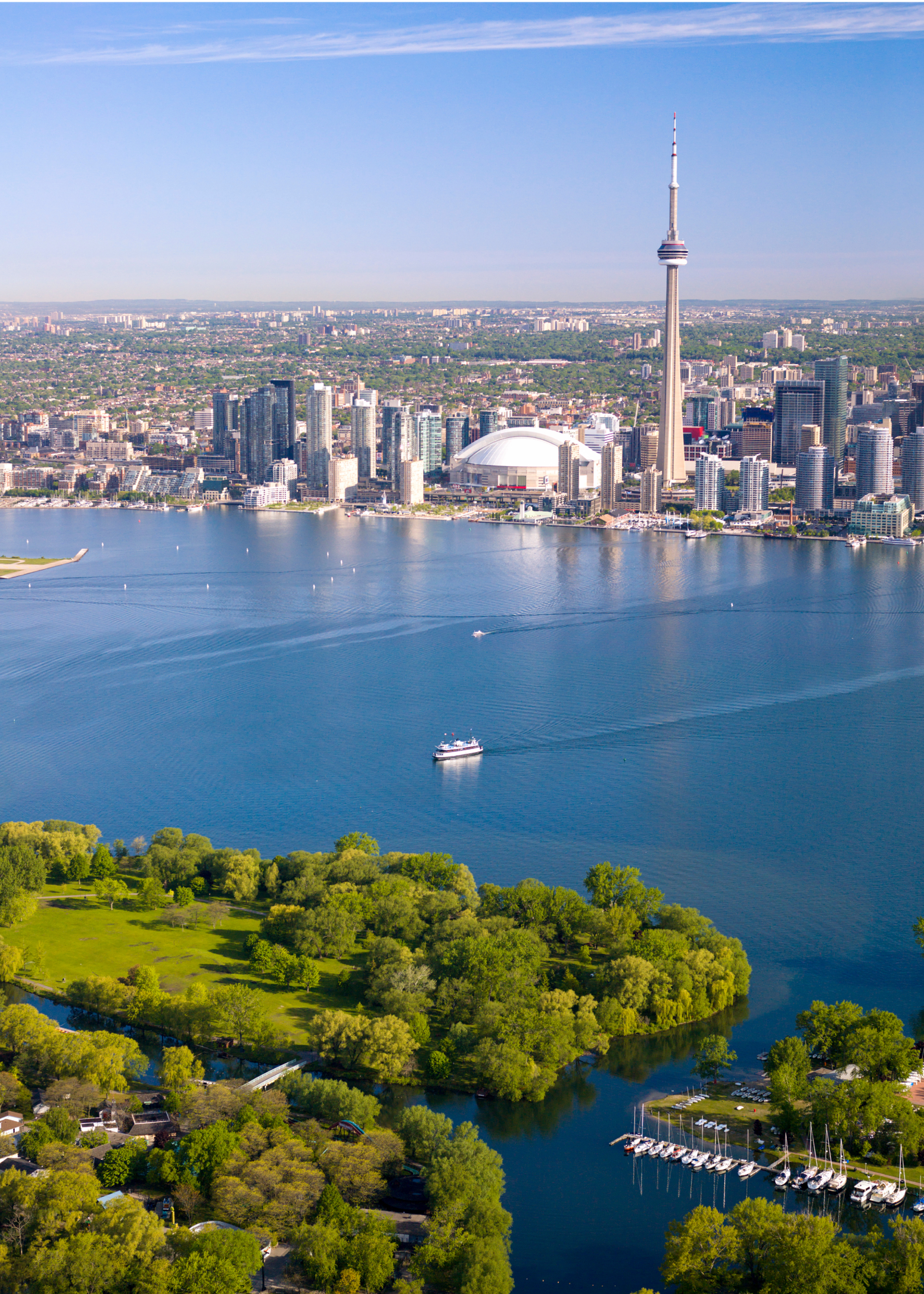 Cityscape Aerial View