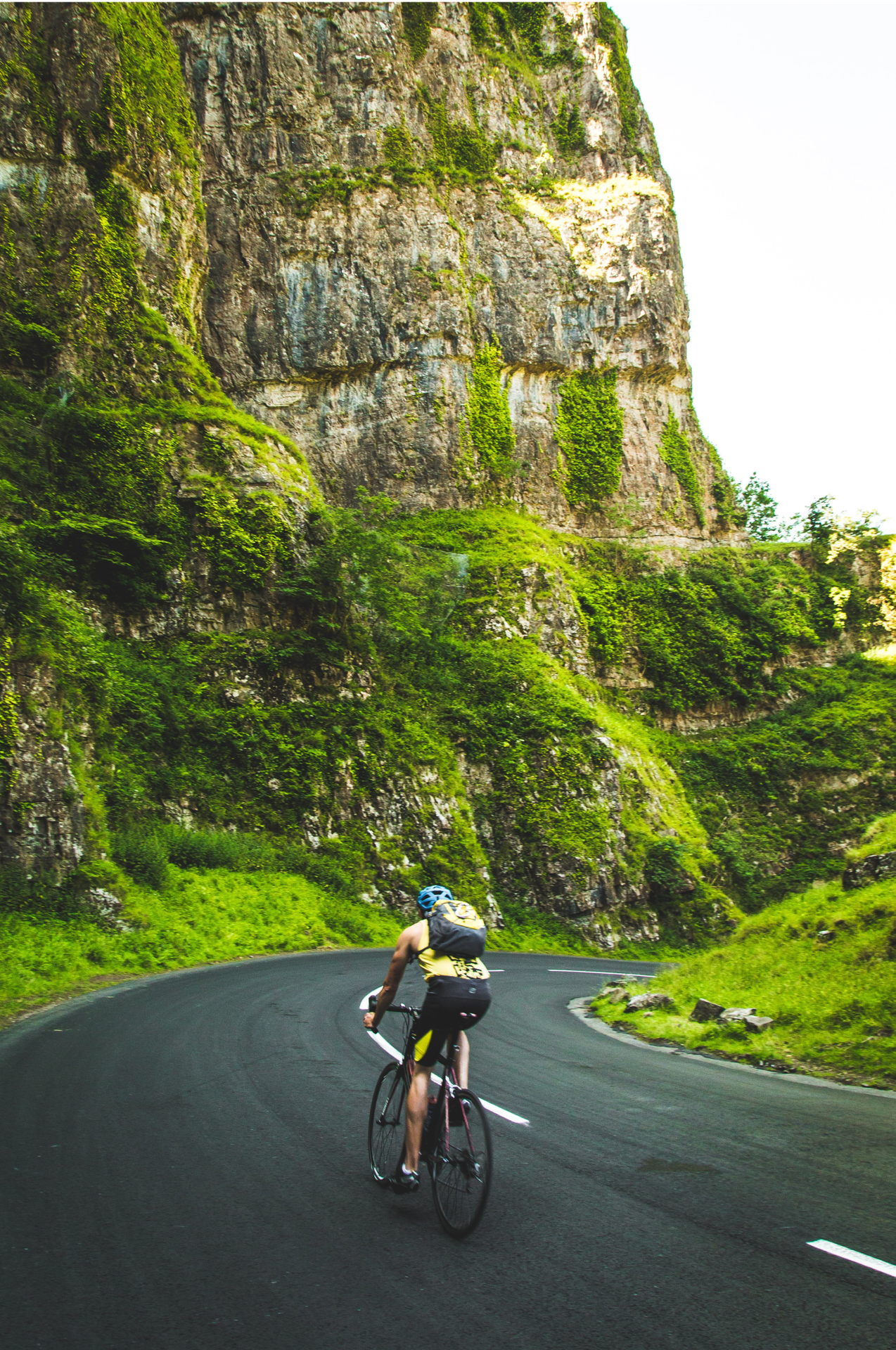 Student Cycling Cheddar George