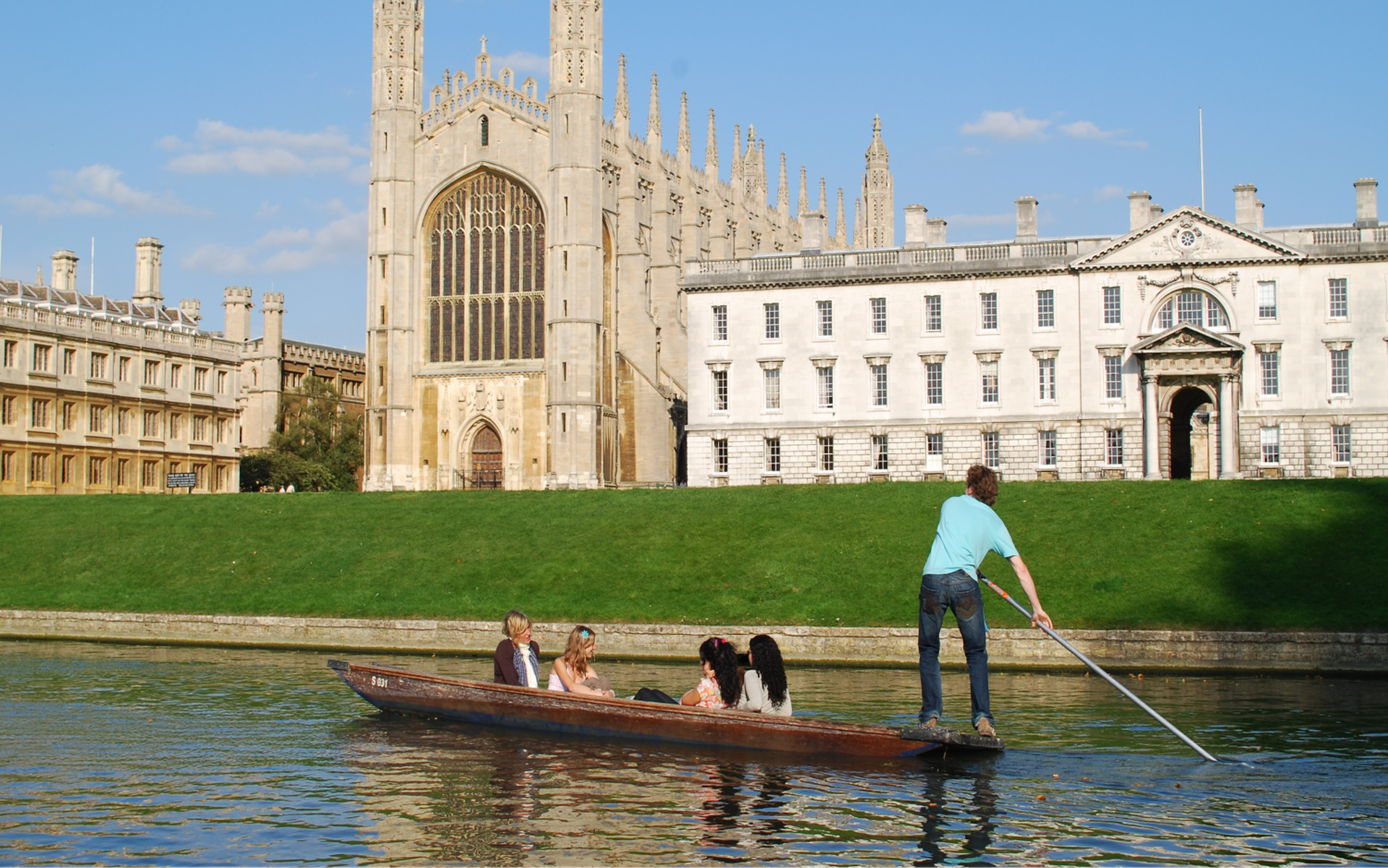 Students Enjoying Boat Ride