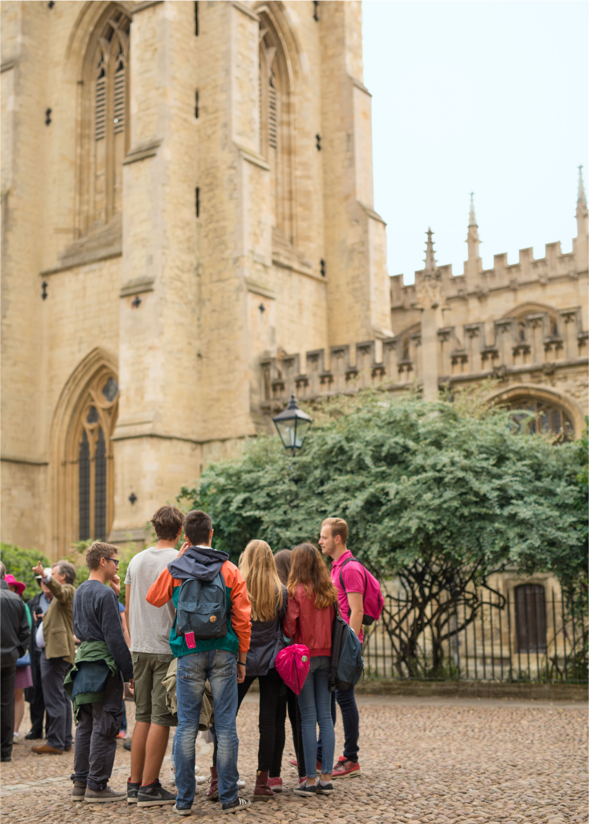 Students Sightseeing