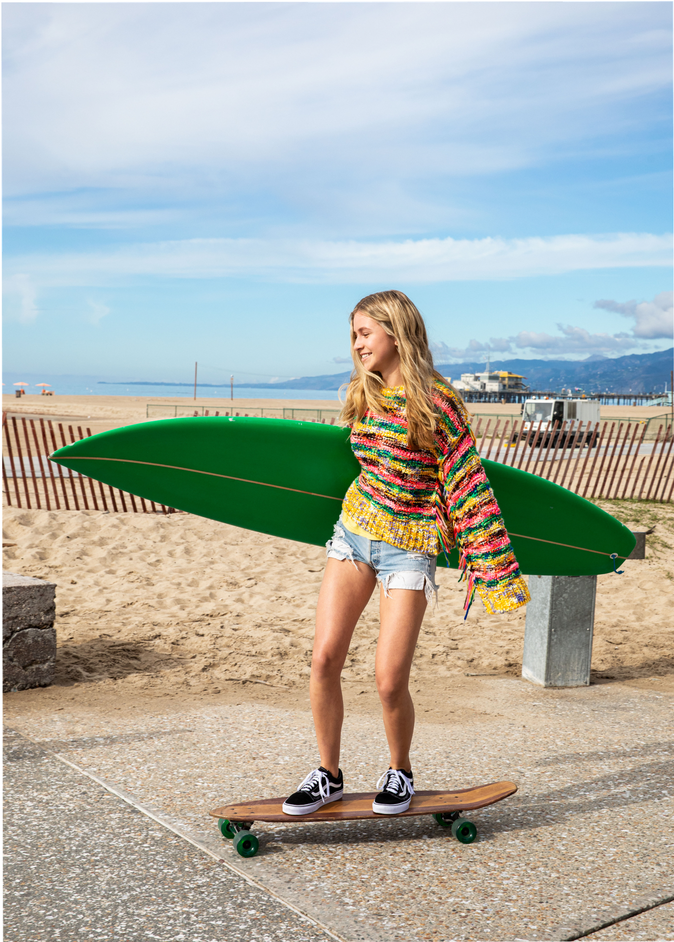 Student With Surfboard