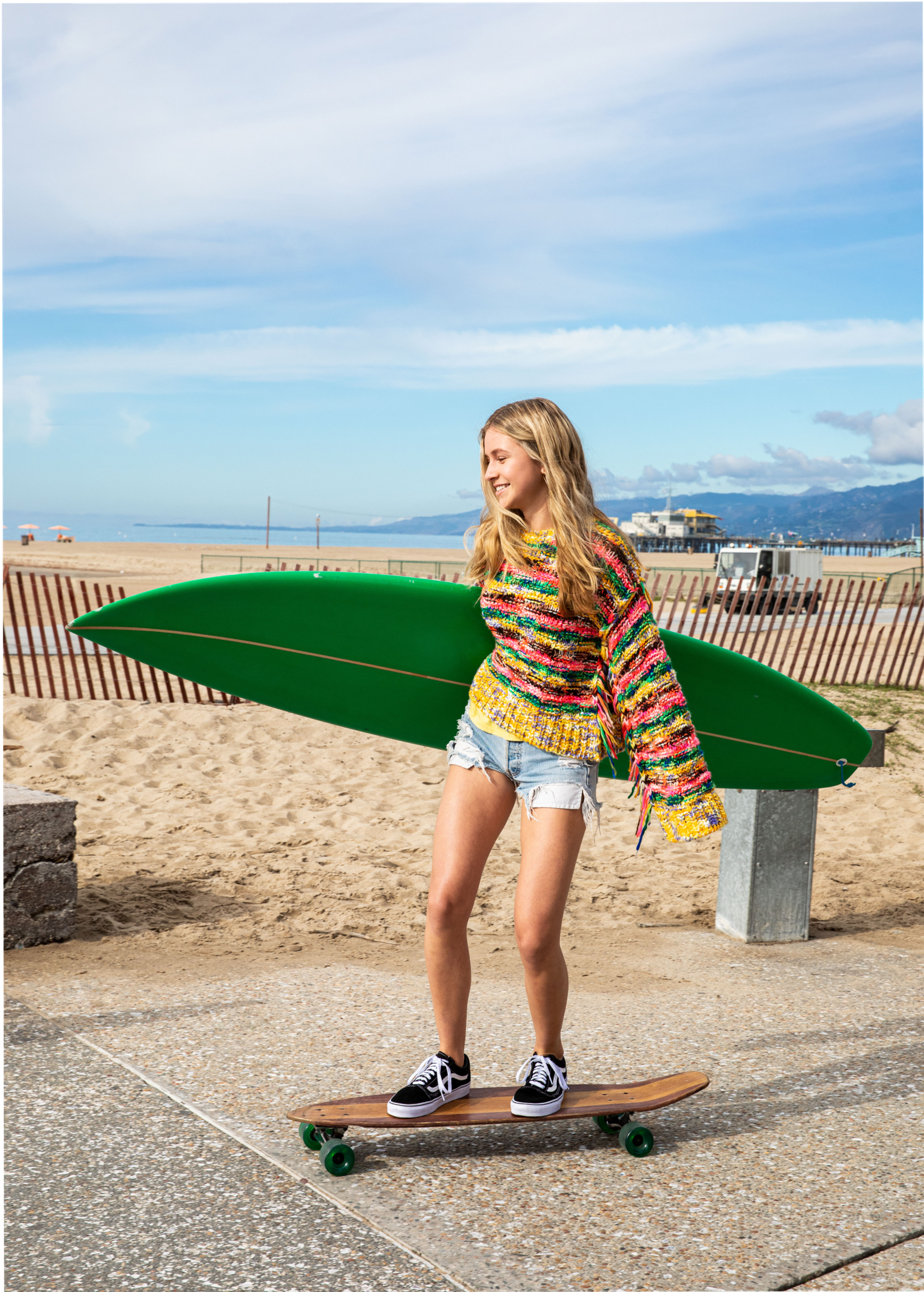 Student With Surfboard