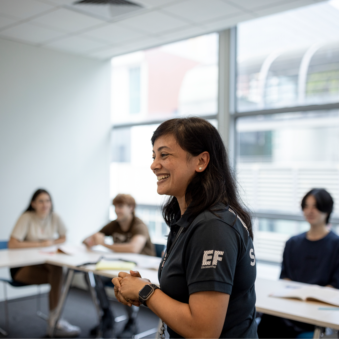 Staff Teaching Students