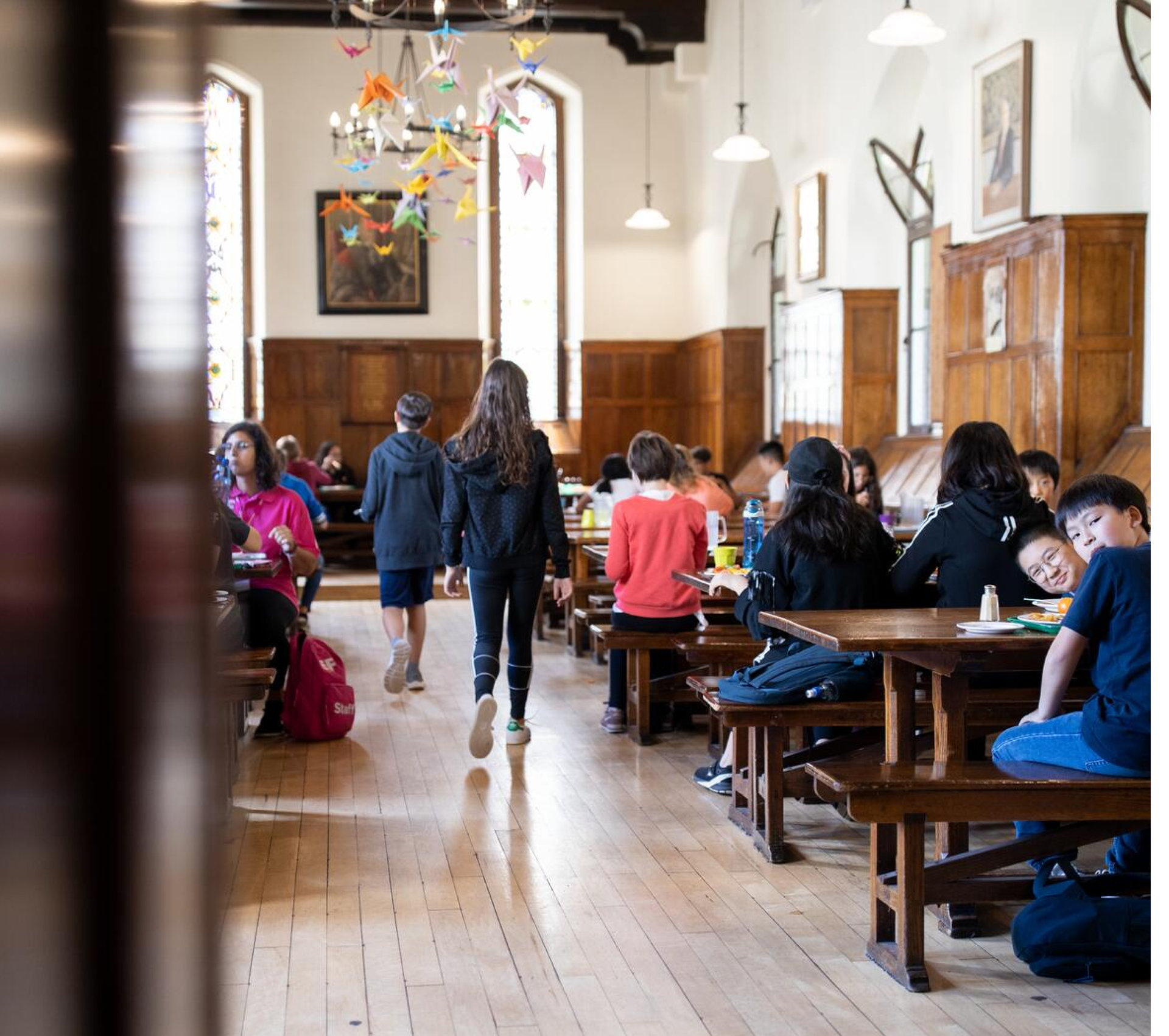 Students Eating