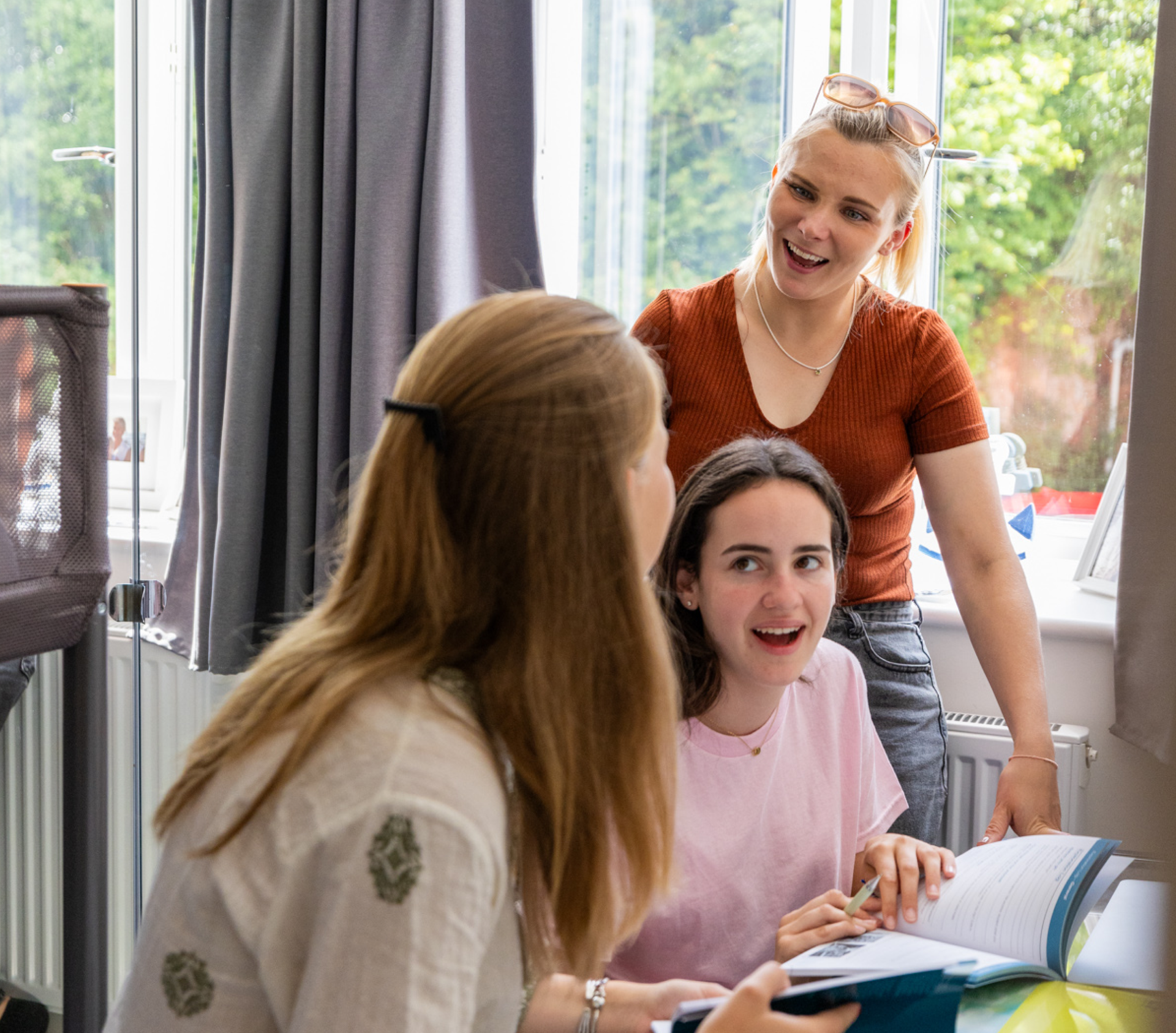 Students Discussing